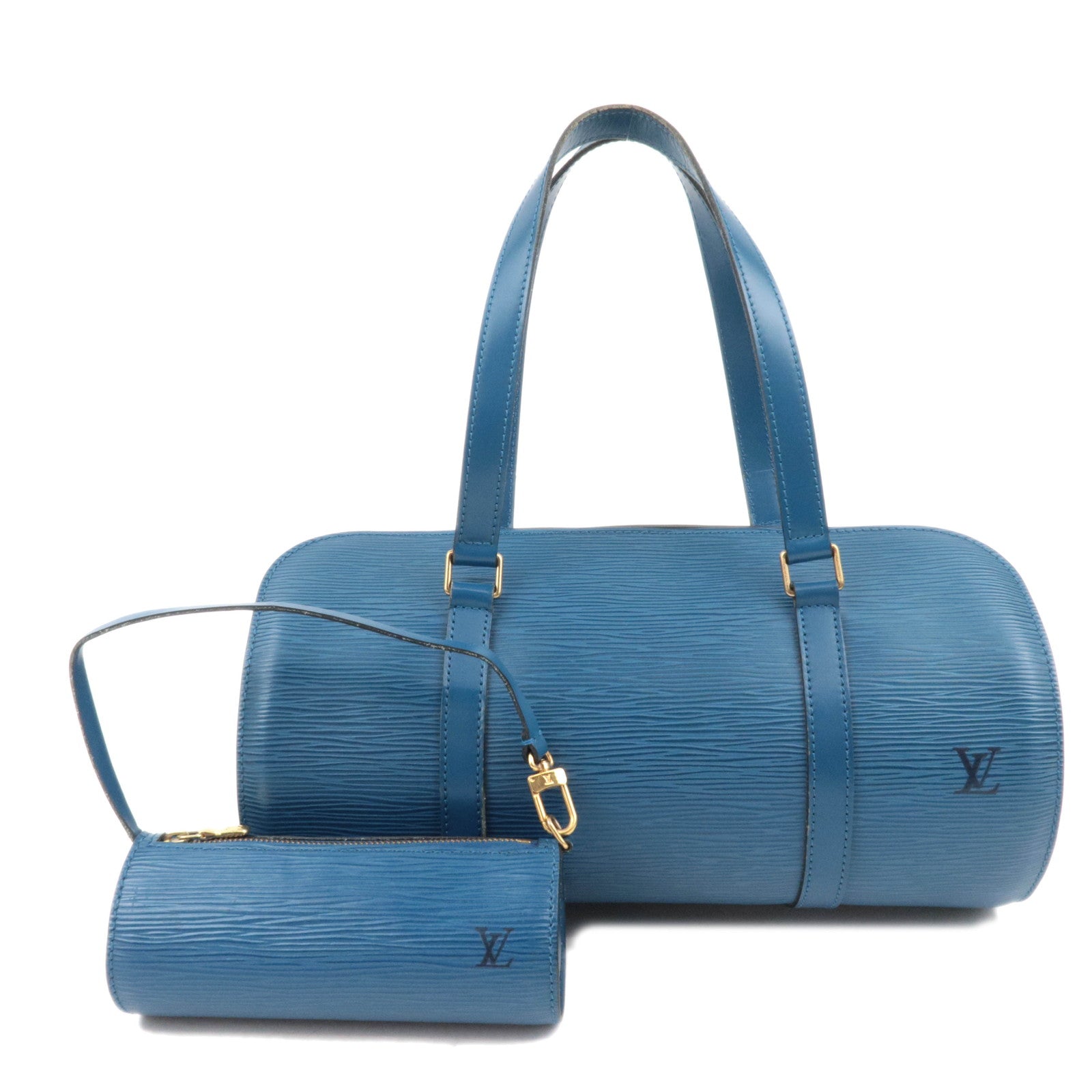Louis Vuitton Epi Soufflot Shoulder Bag Toledo Blue M5222588901