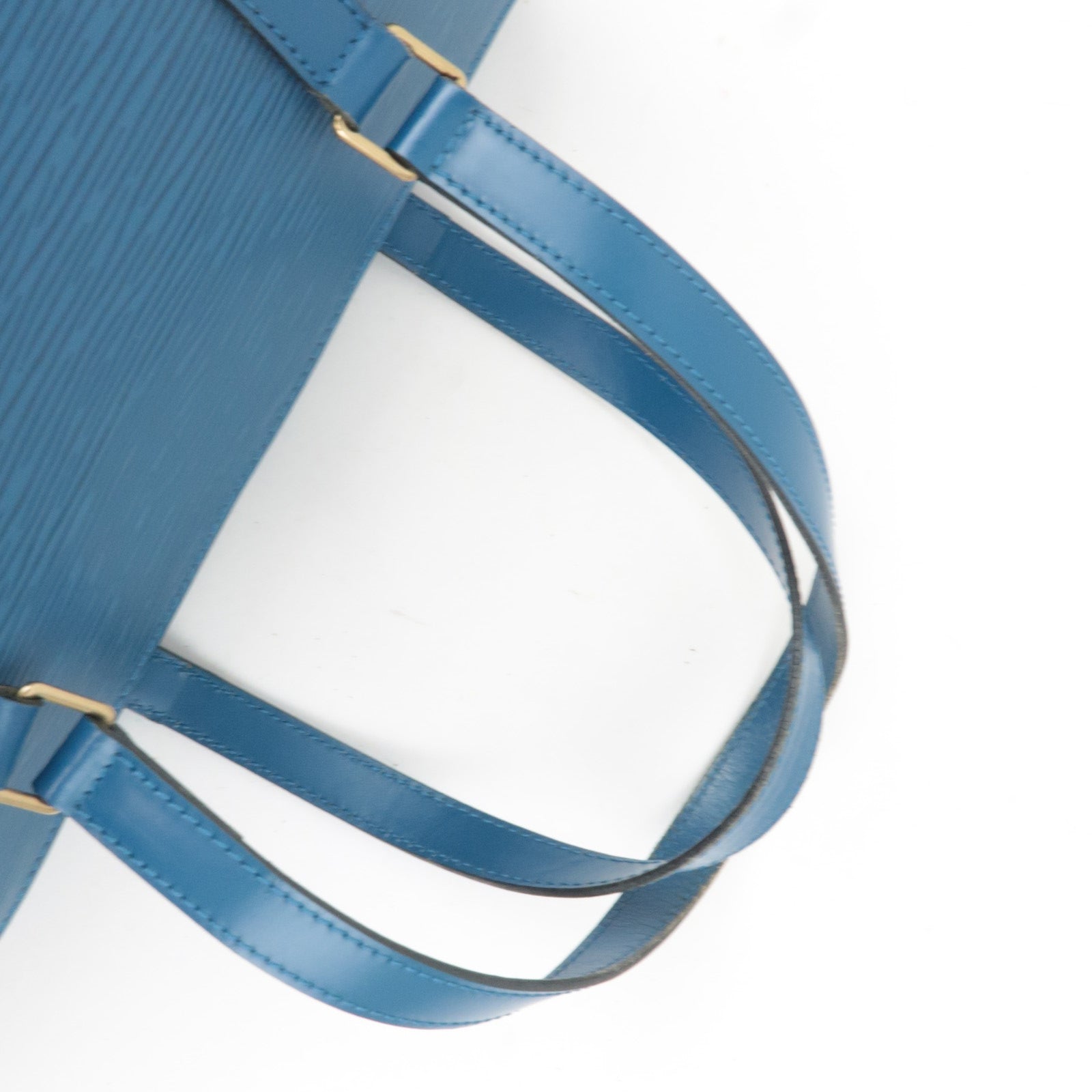 Louis Vuitton Epi Soufflot Shoulder Bag Toledo Blue M52225