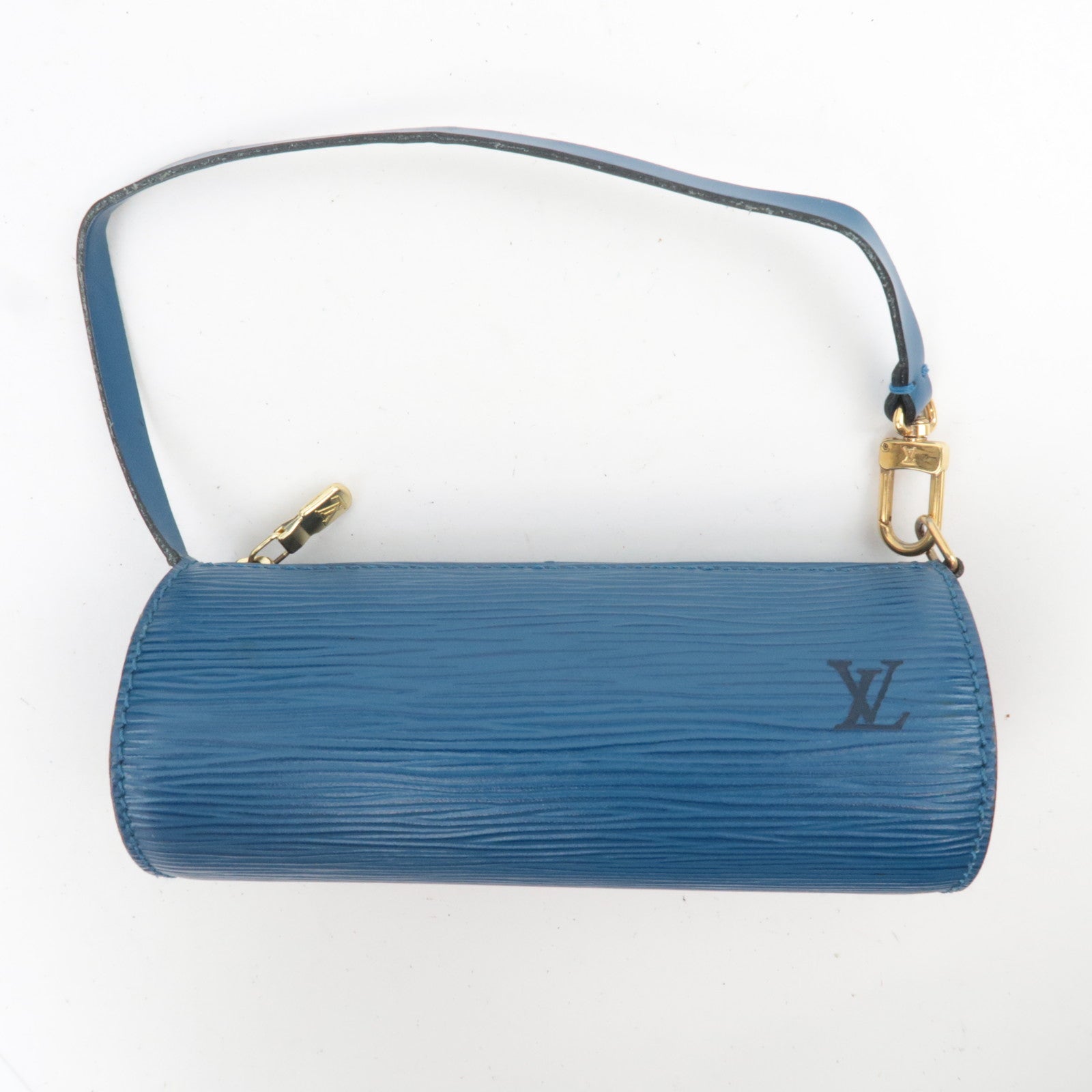 Louis Vuitton Epi Soufflot Shoulder Bag Toledo Blue M52225