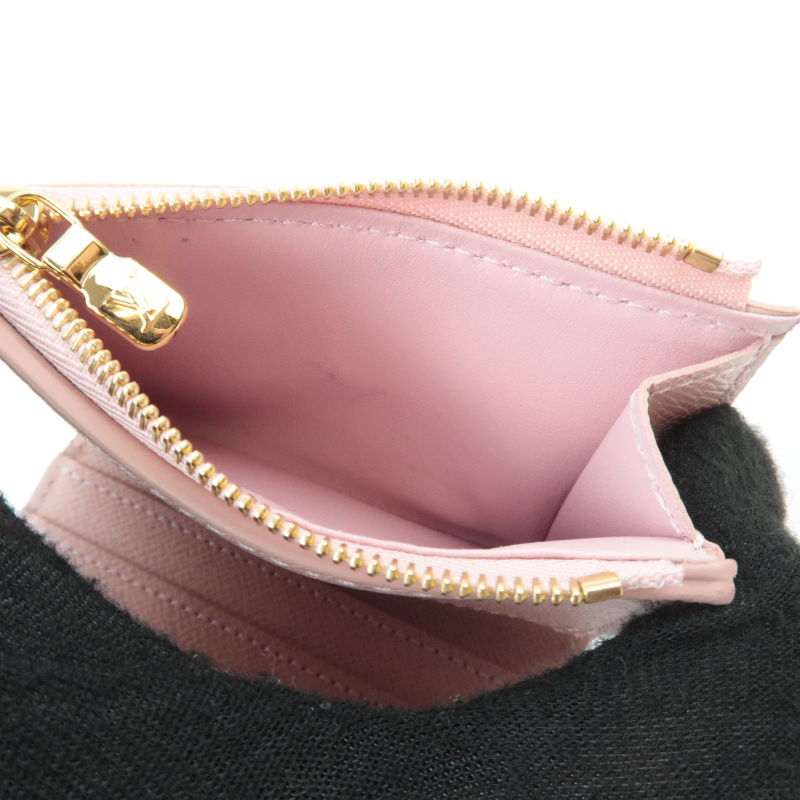 Louis Vuitton Damier Azur Portefeuille Zoe Wallet Rose Ballerine N60168
