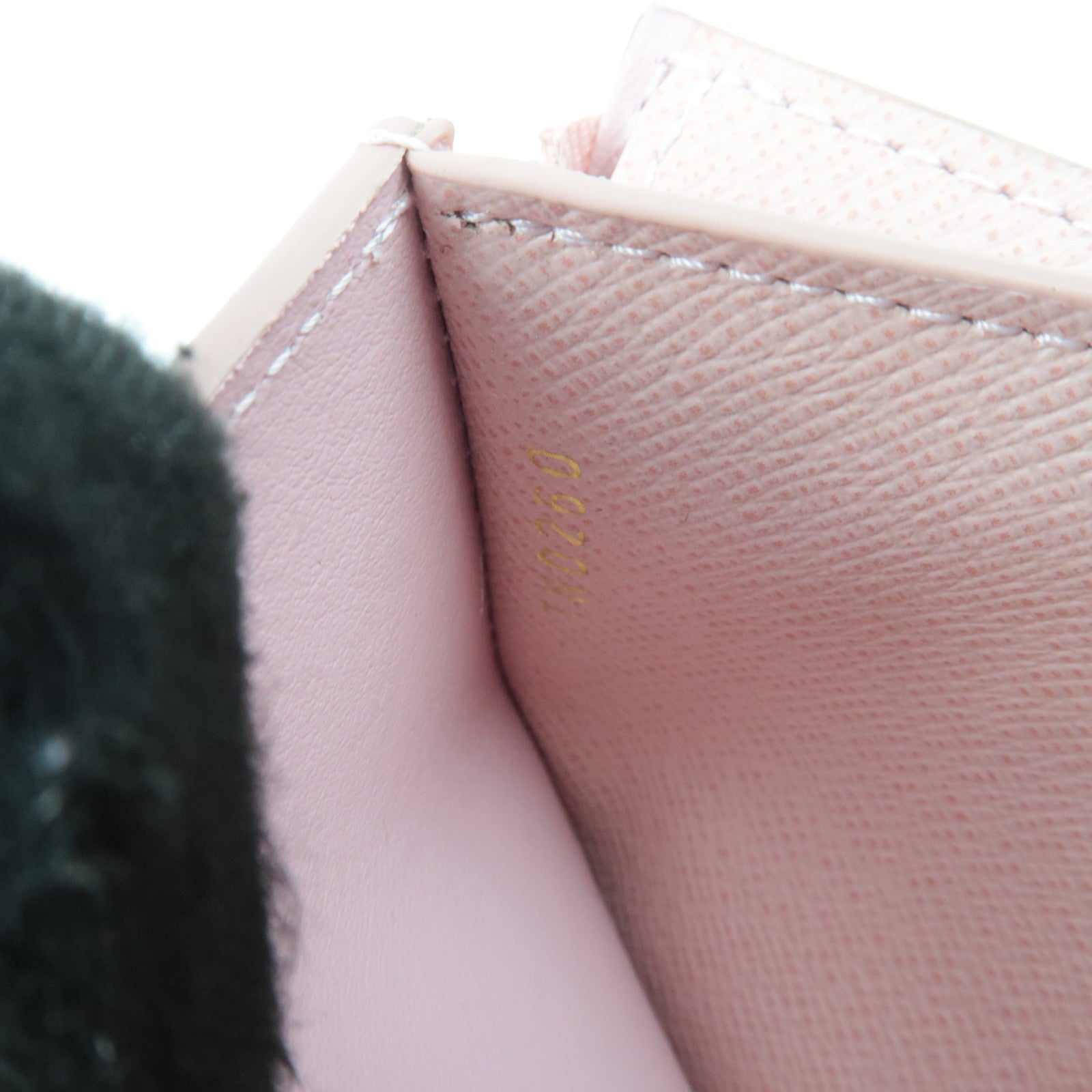 Louis Vuitton Damier Azur Portefeuille Zoe Wallet Rose Ballerine N60168