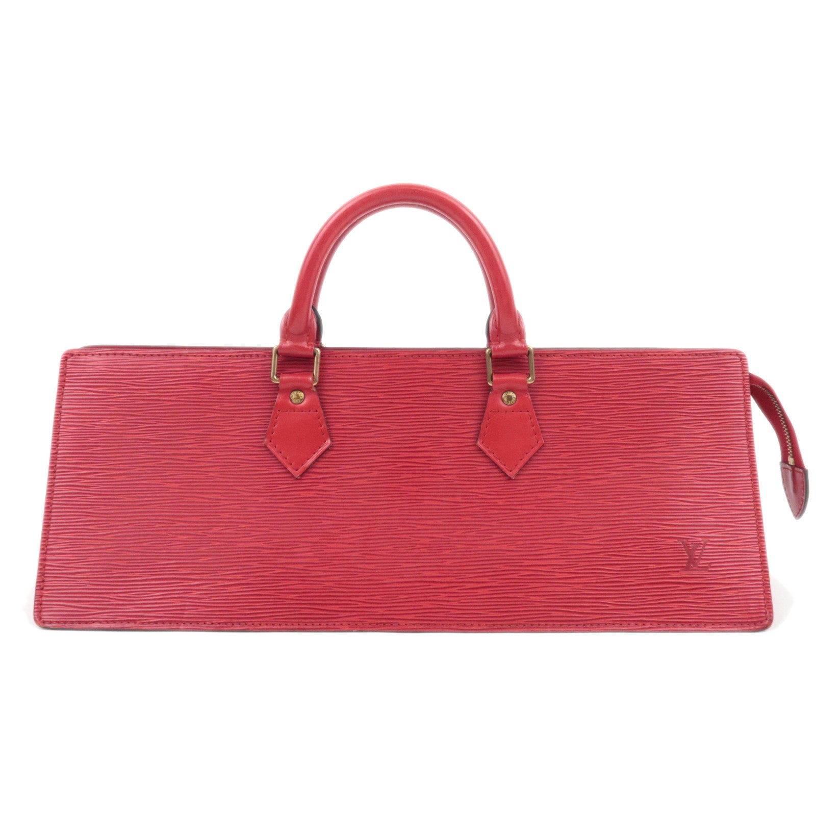 Louis Vuitton Epi Sac Triangle Hand Bag Castilian Red M5209788966