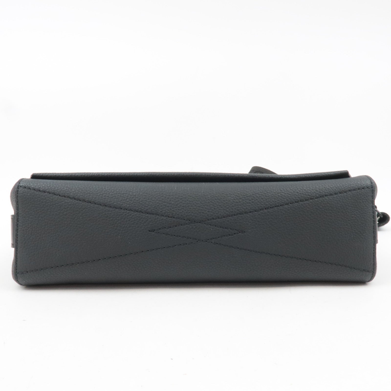 Louis Vuitton Aerogram Takeoff Messenger Leather Shoulder Bag Noir M57080