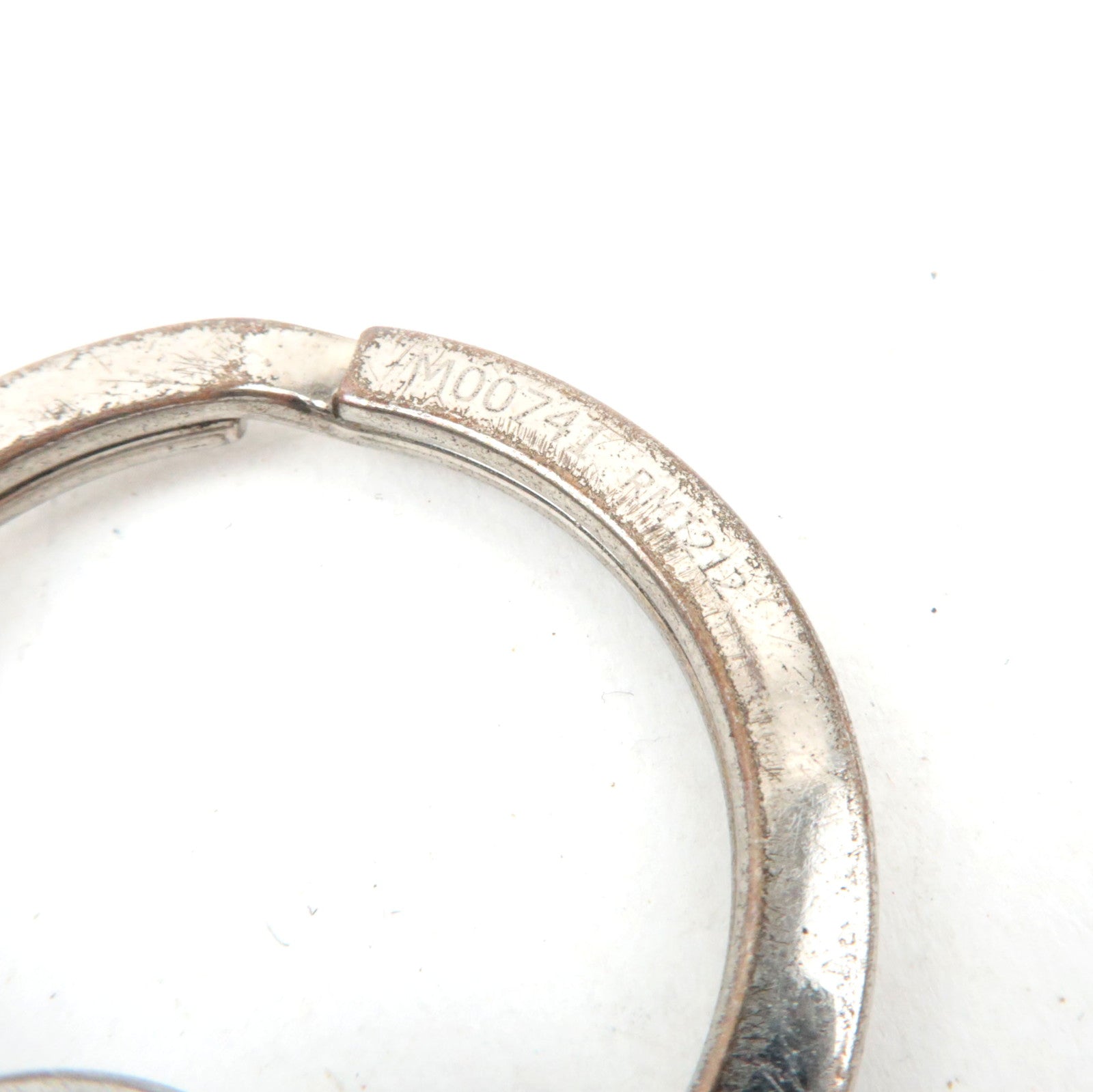 Louis Vuitton Porte Cles LV Circle Metal Bag Charm