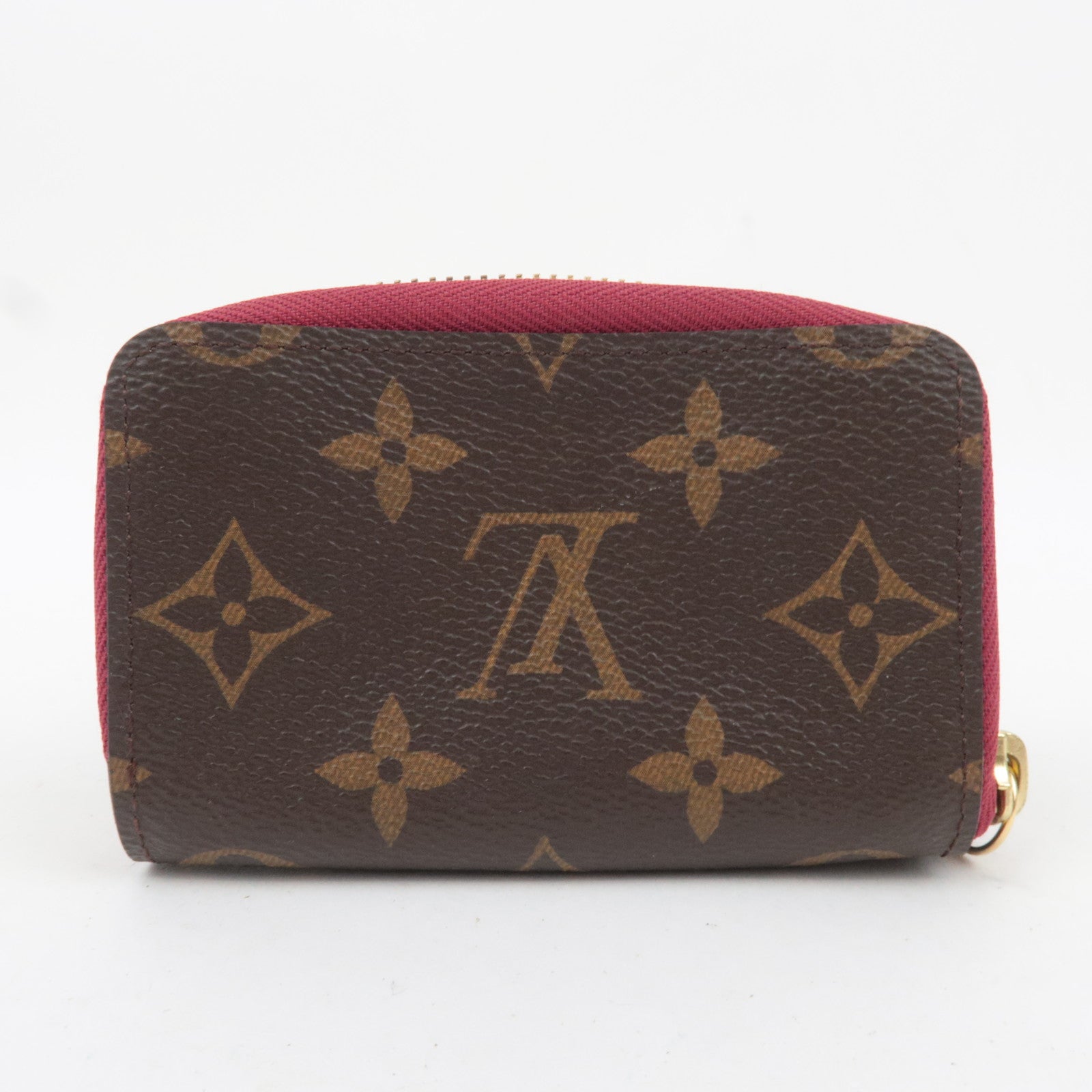 Louis Vuitton Monogram Multi Cartes Coin Case Fuchsia M61299