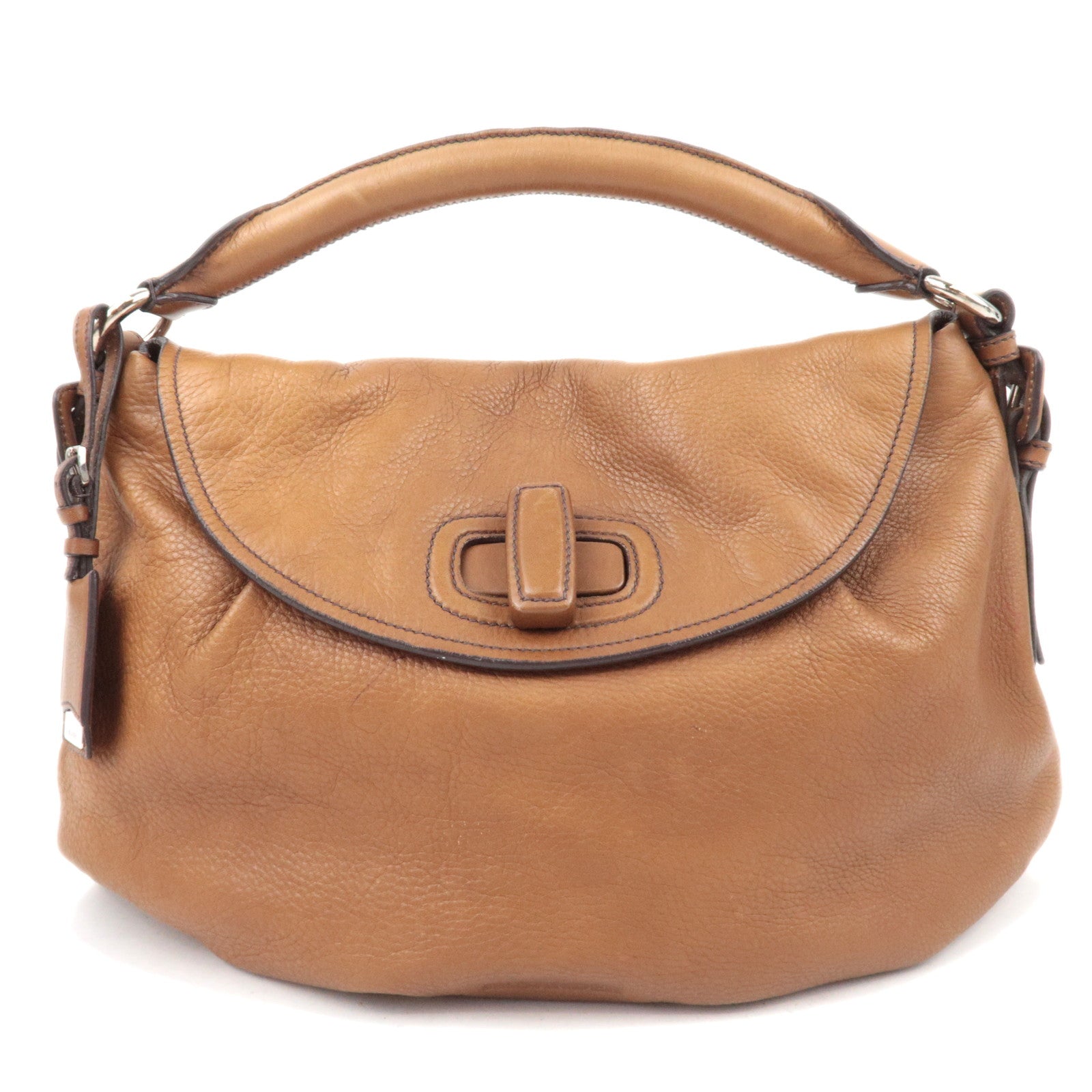 Jil Sander Leather Shoulder Bag Brown89022