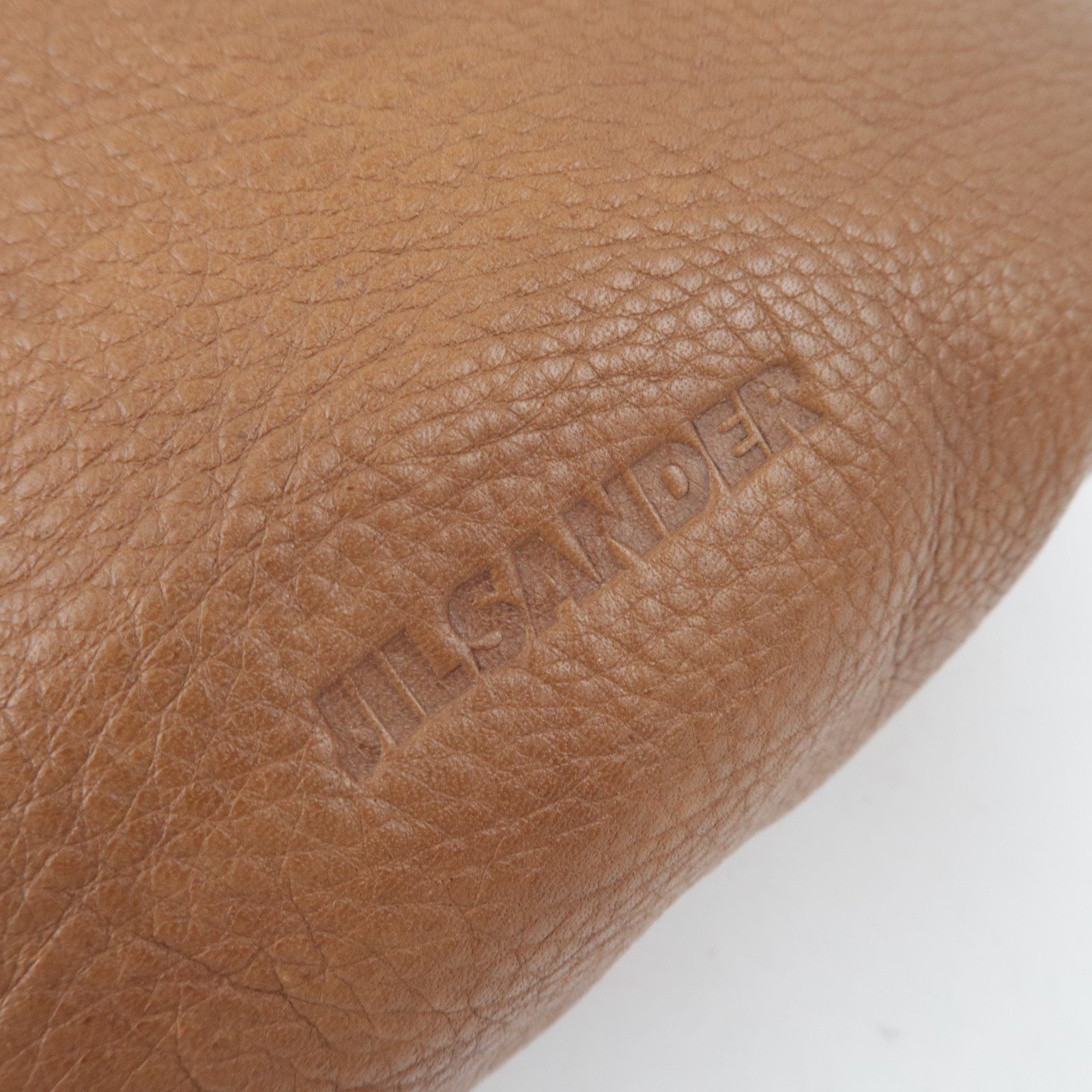 Jil Sander Leather Shoulder Bag Brown