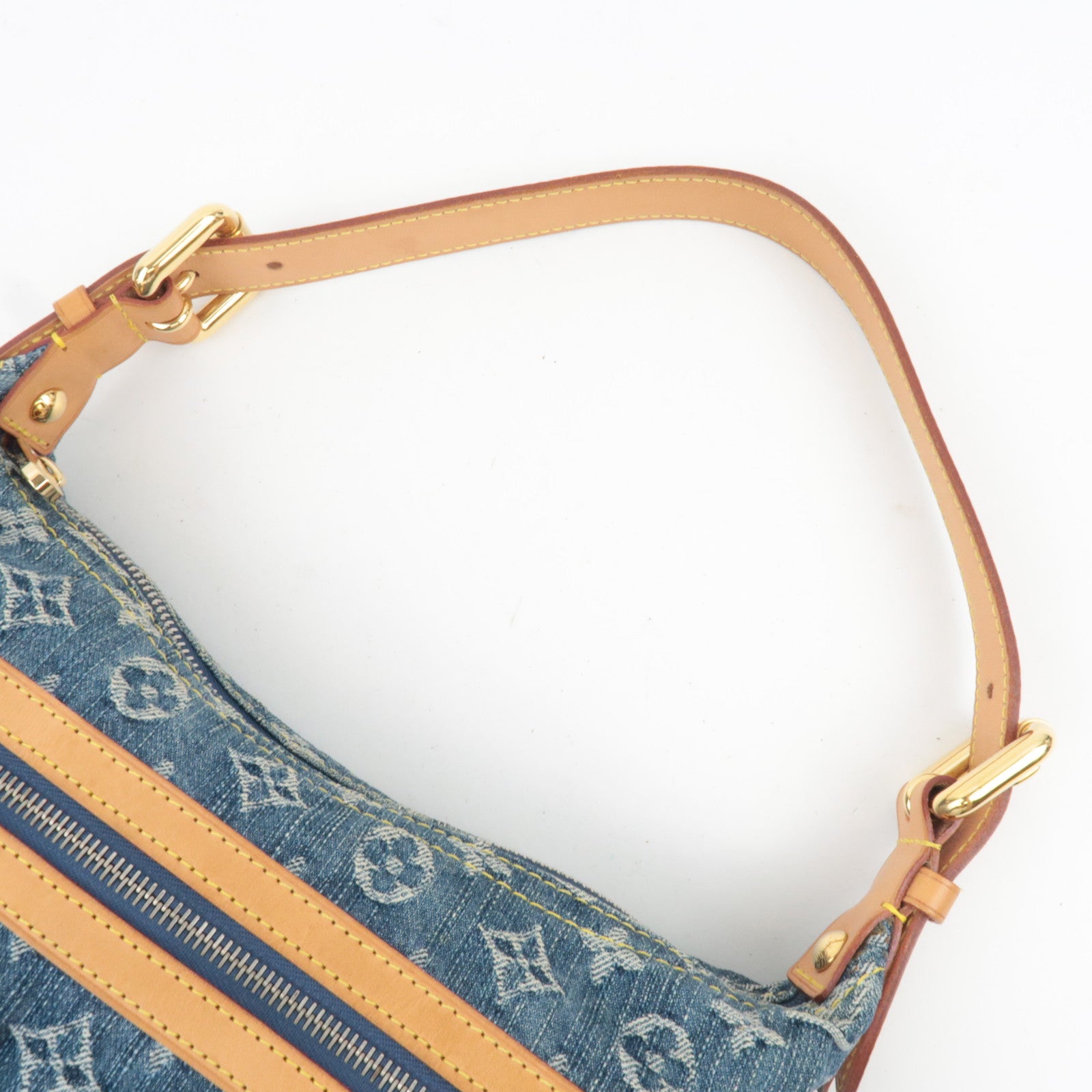 Louis Vuitton Monogram Denim Baggy PM Shoulder Bag M95049
