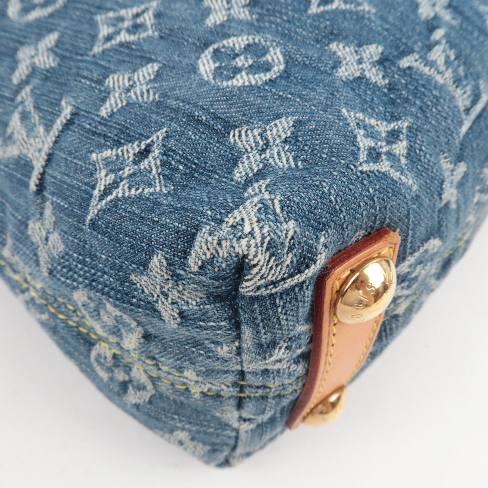 Louis Vuitton Monogram Denim Baggy PM Shoulder Bag M95049