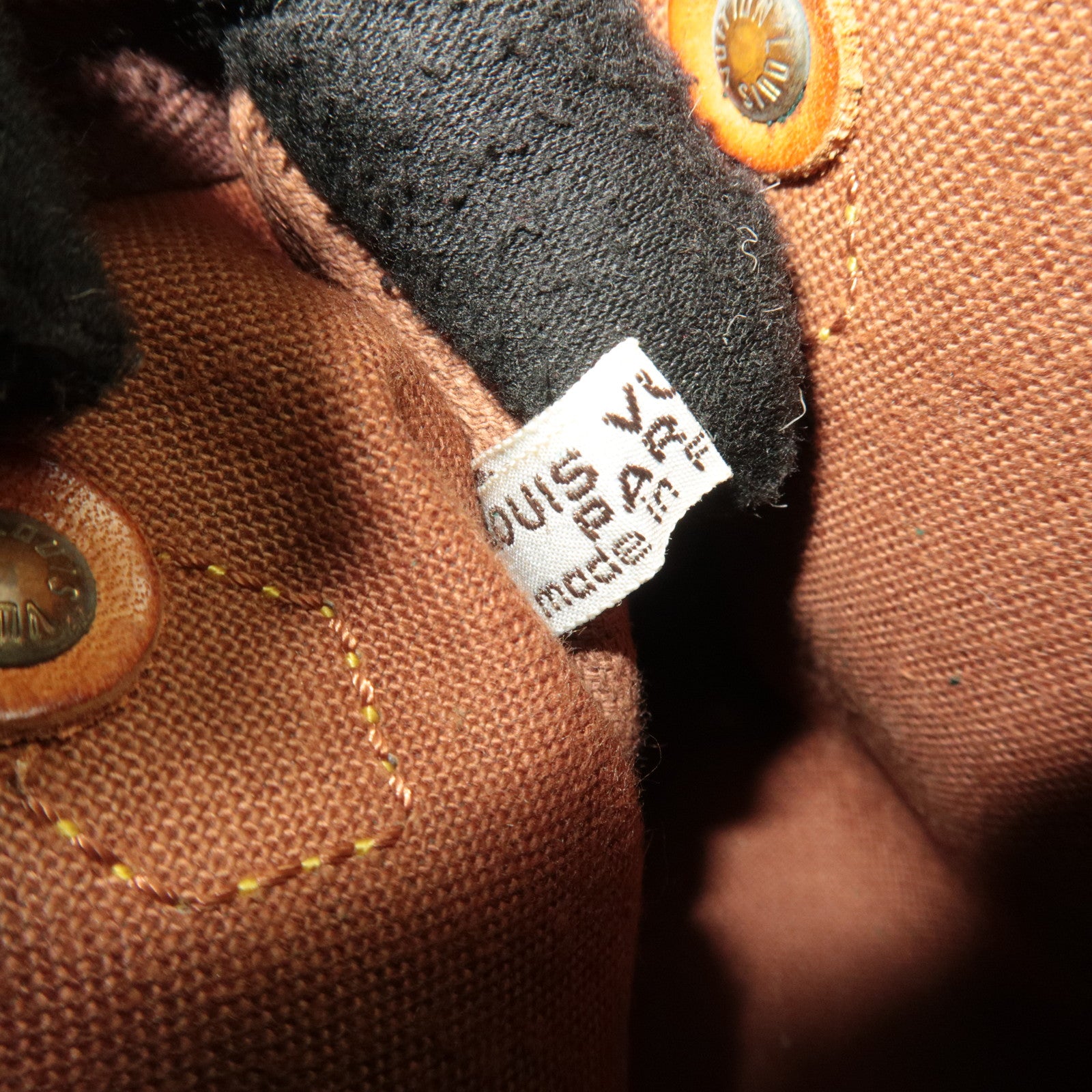Louis Vuitton Monogram Mini Speedy Handbag M41534
