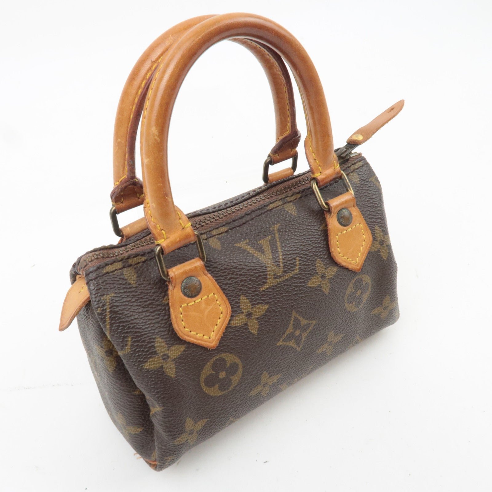 Louis Vuitton Monogram Mini Speedy Handbag M41534