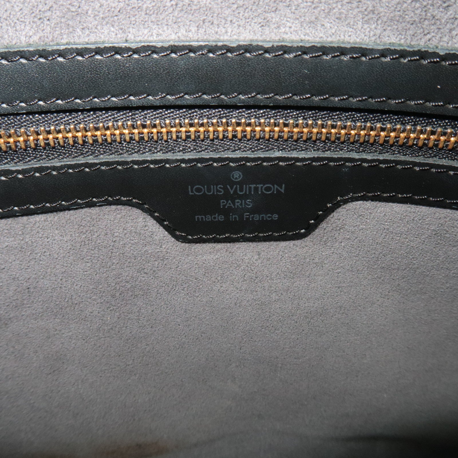 Louis Vuitton Epi Lussac Tote Bag Noir M52282