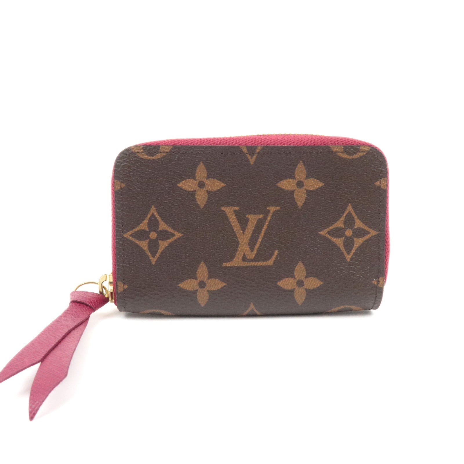 Louis Vuitton Monogram Multi Cartes Coin Case Fuchsia M6129989107