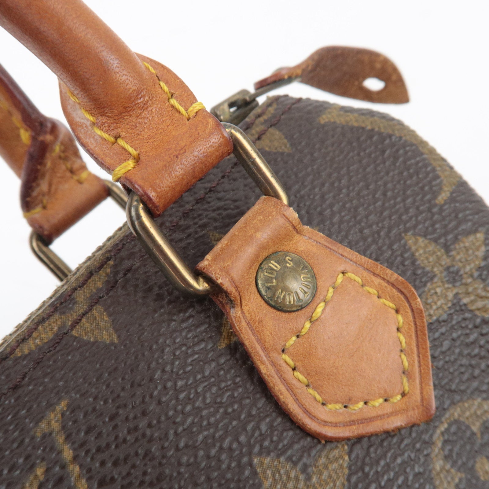 Louis Vuitton Monogram Mini Speedy Handbag M41534