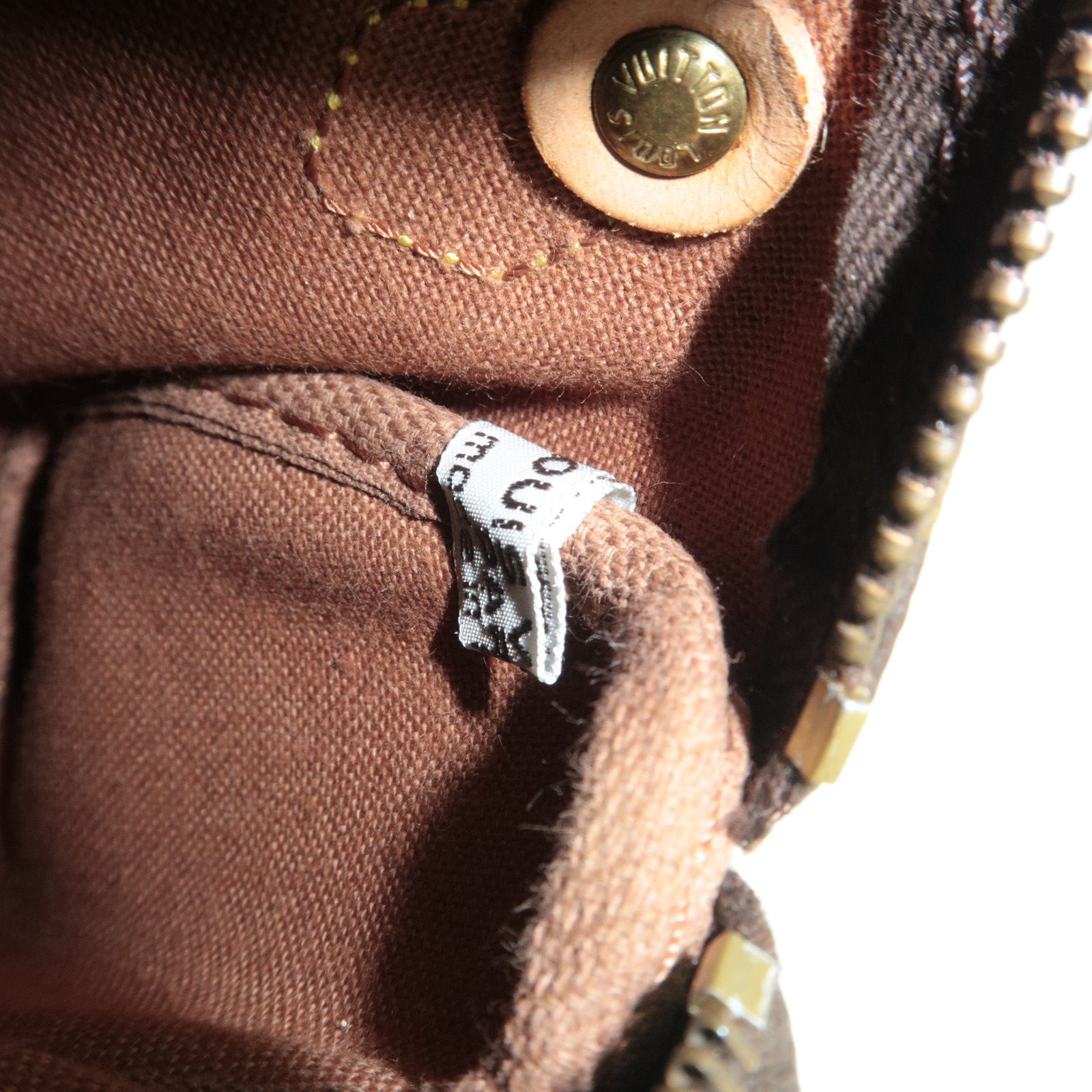 Louis Vuitton Monogram Mini Speedy Handbag M41534
