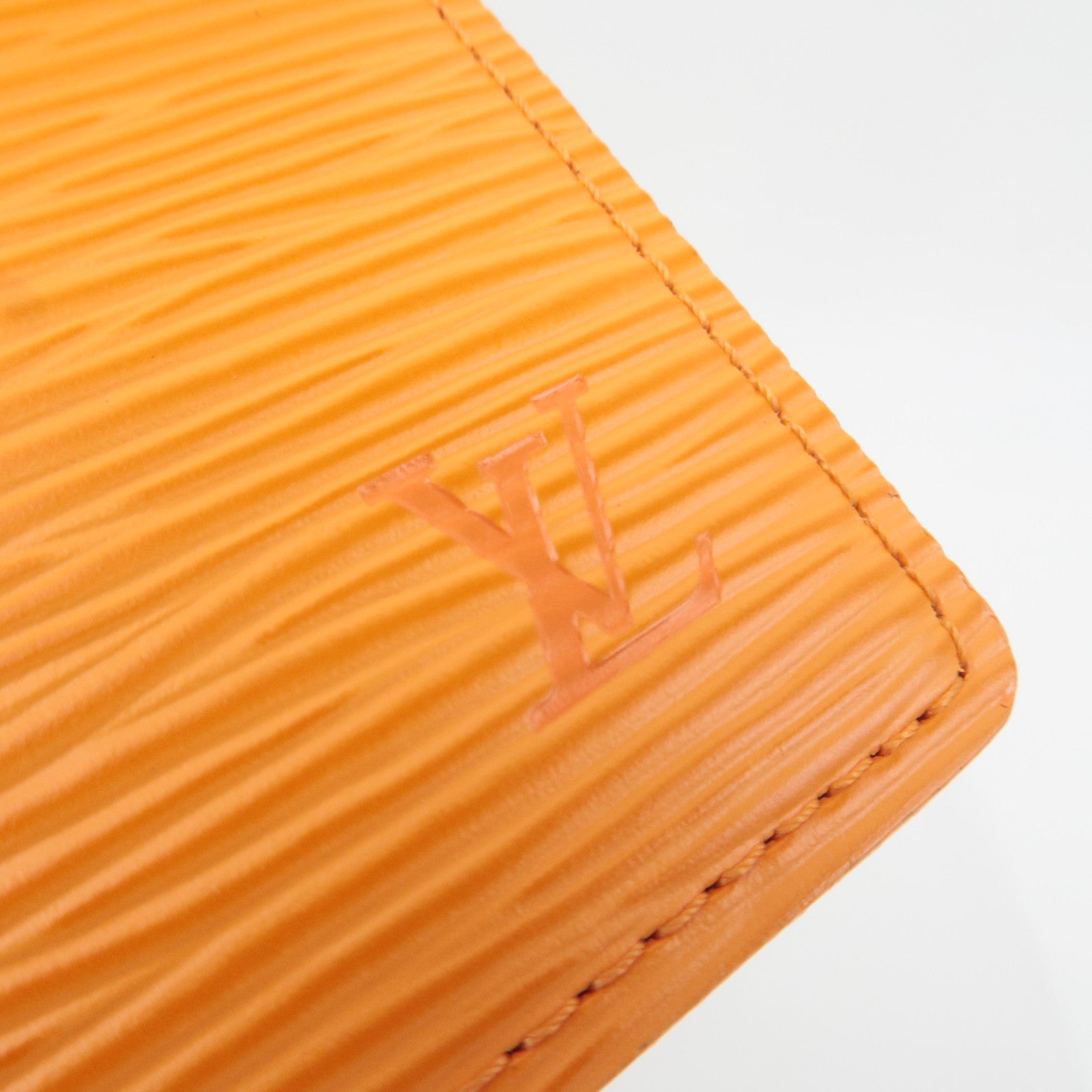 Louis Vuitton Epi Agenda PM Planner Cover Mandarin R2005H