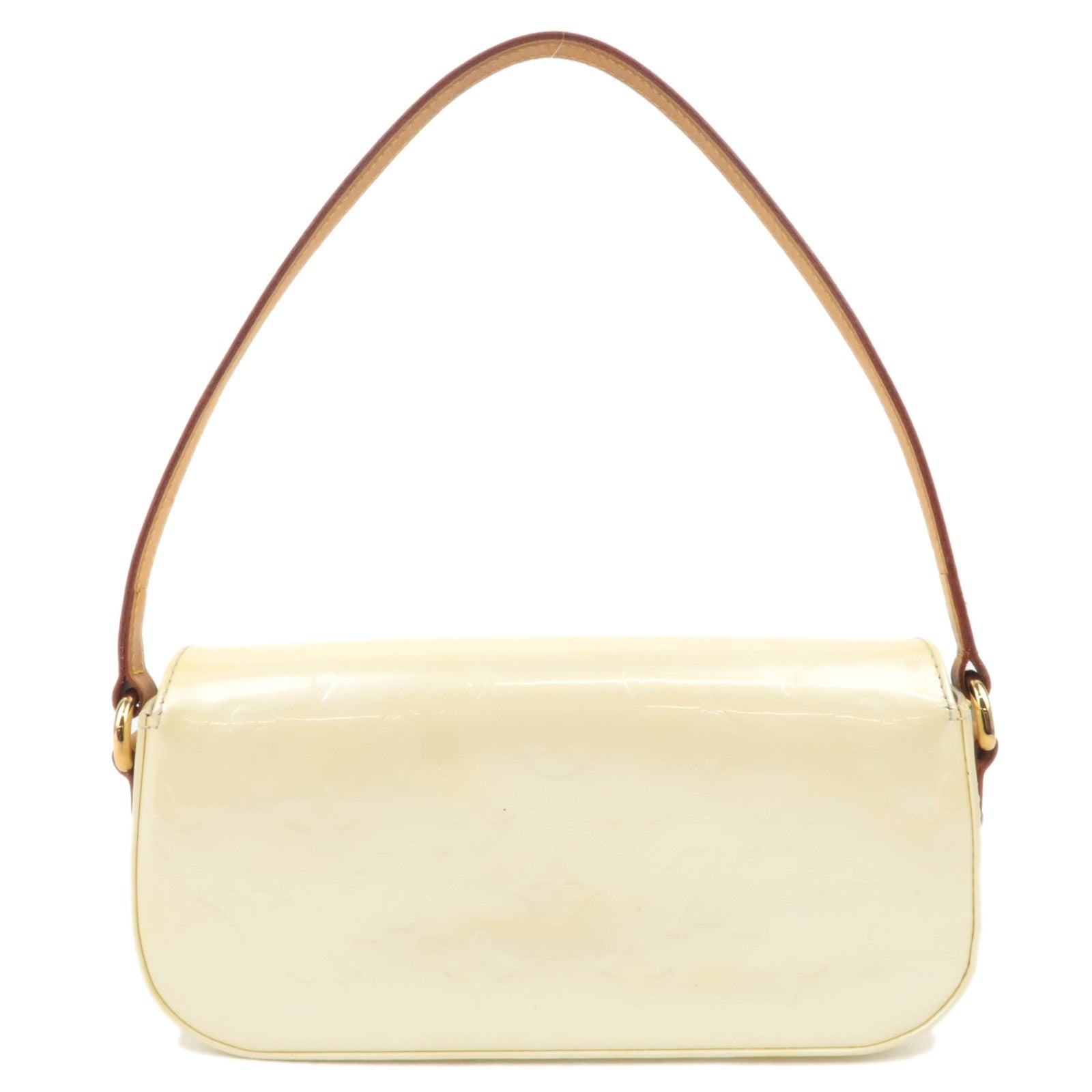 Louis Vuitton Monogram Vernis Malibu Street Shoulder Bag Perle M91507