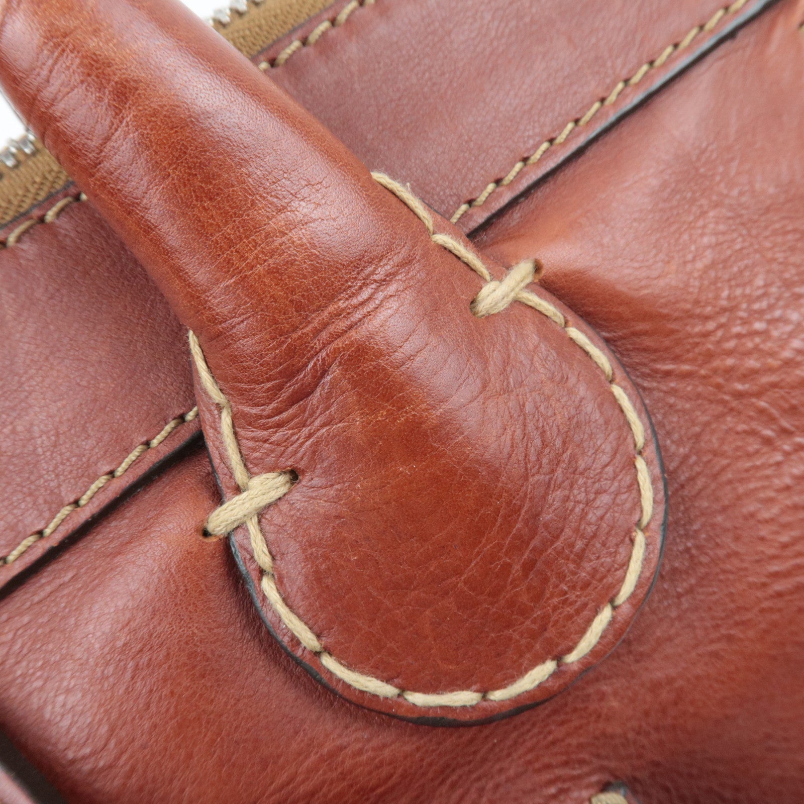Chloe Edith Leather Handbag Brown