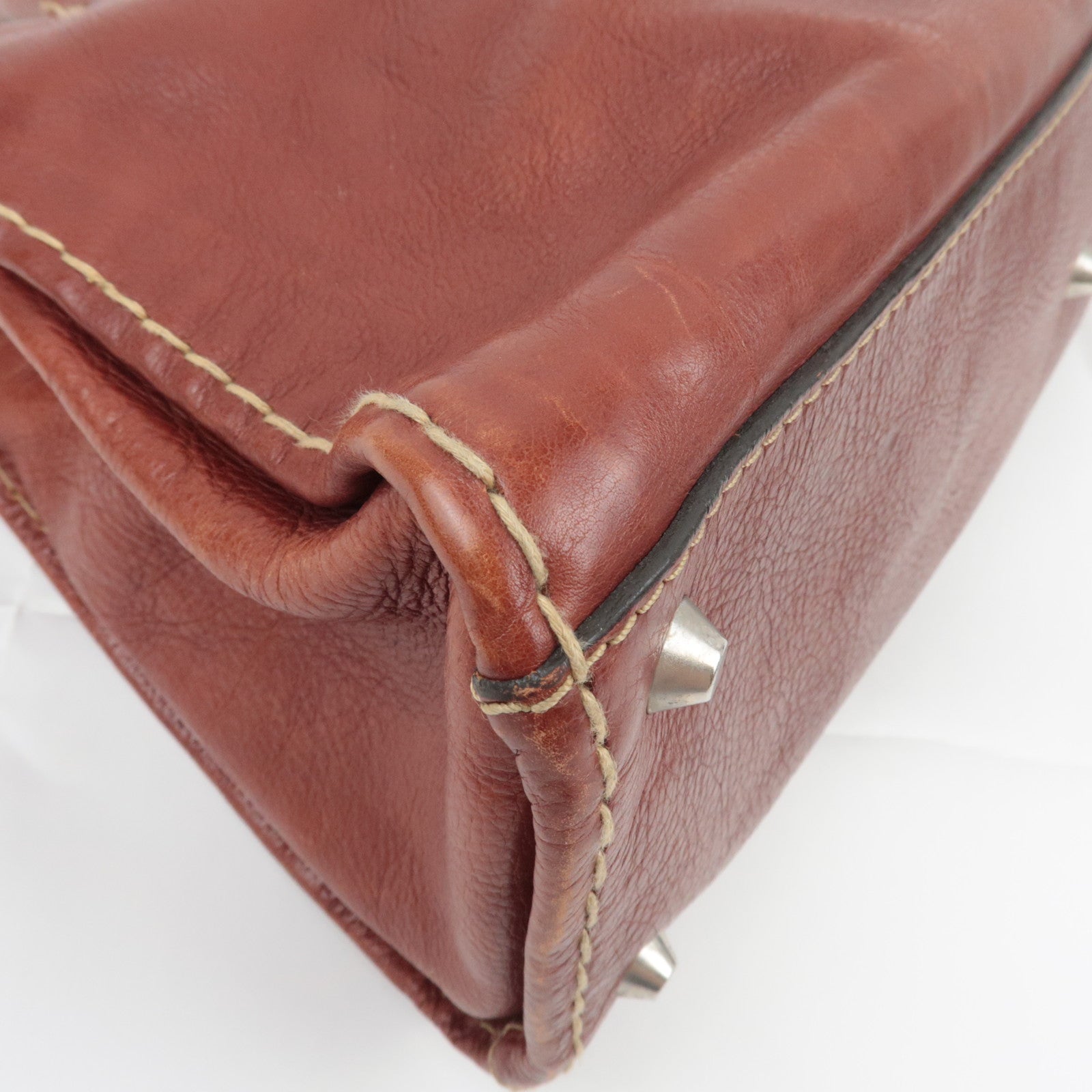 Chloe Edith Leather Handbag Brown