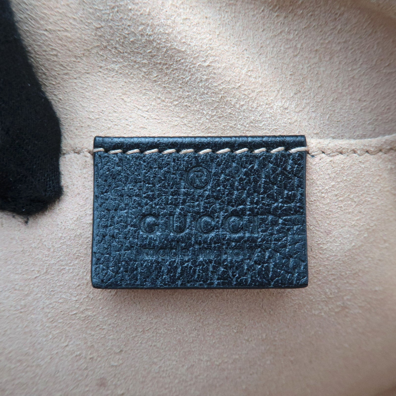 GUCCI Ophidia Sherry Shoulder Bag Black 517350