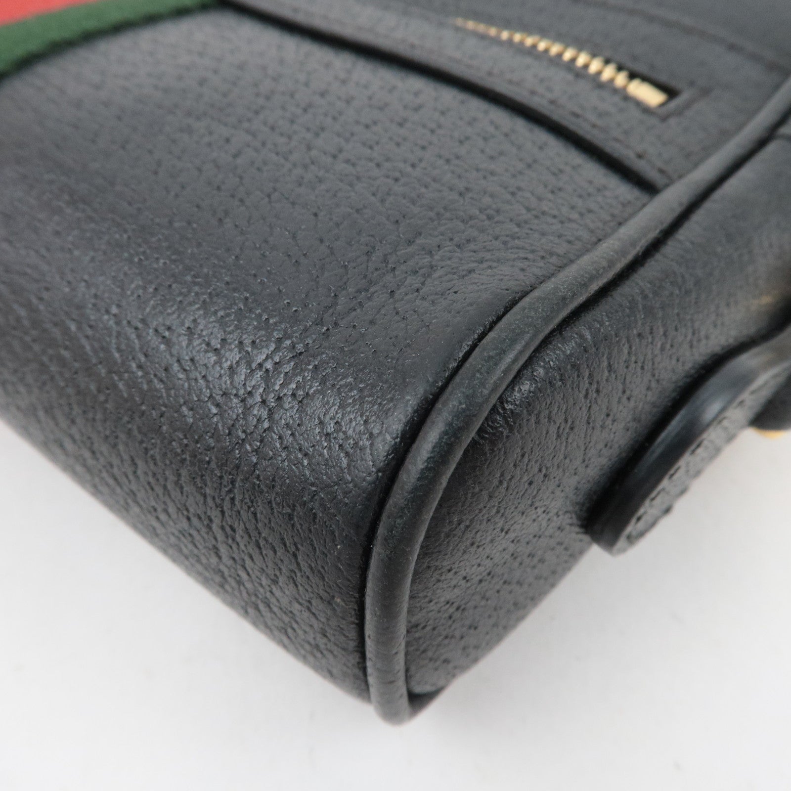 GUCCI Ophidia Sherry Shoulder Bag Black 517350