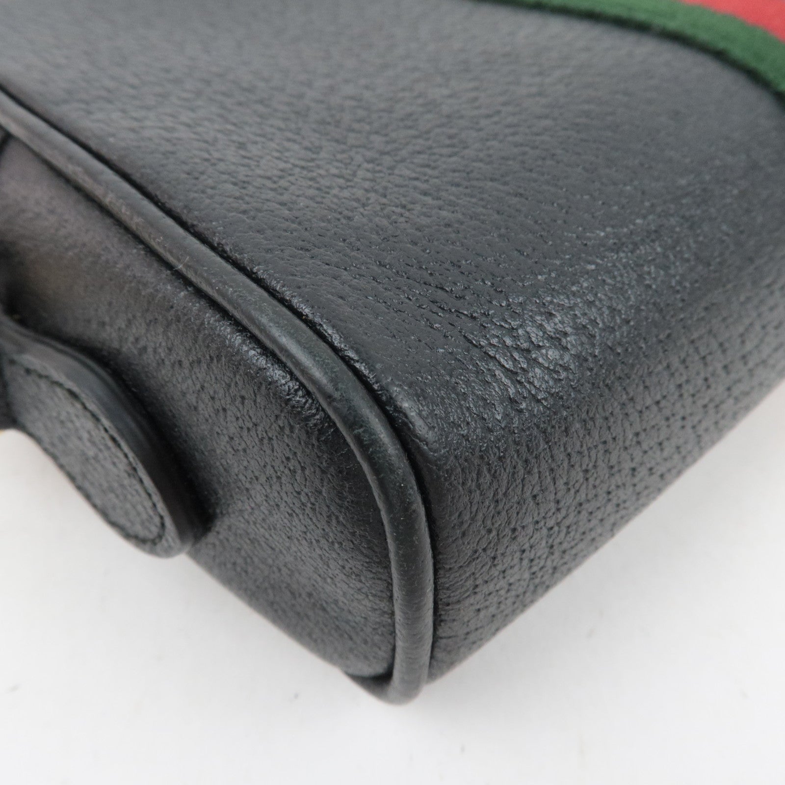 GUCCI Ophidia Sherry Shoulder Bag Black 517350