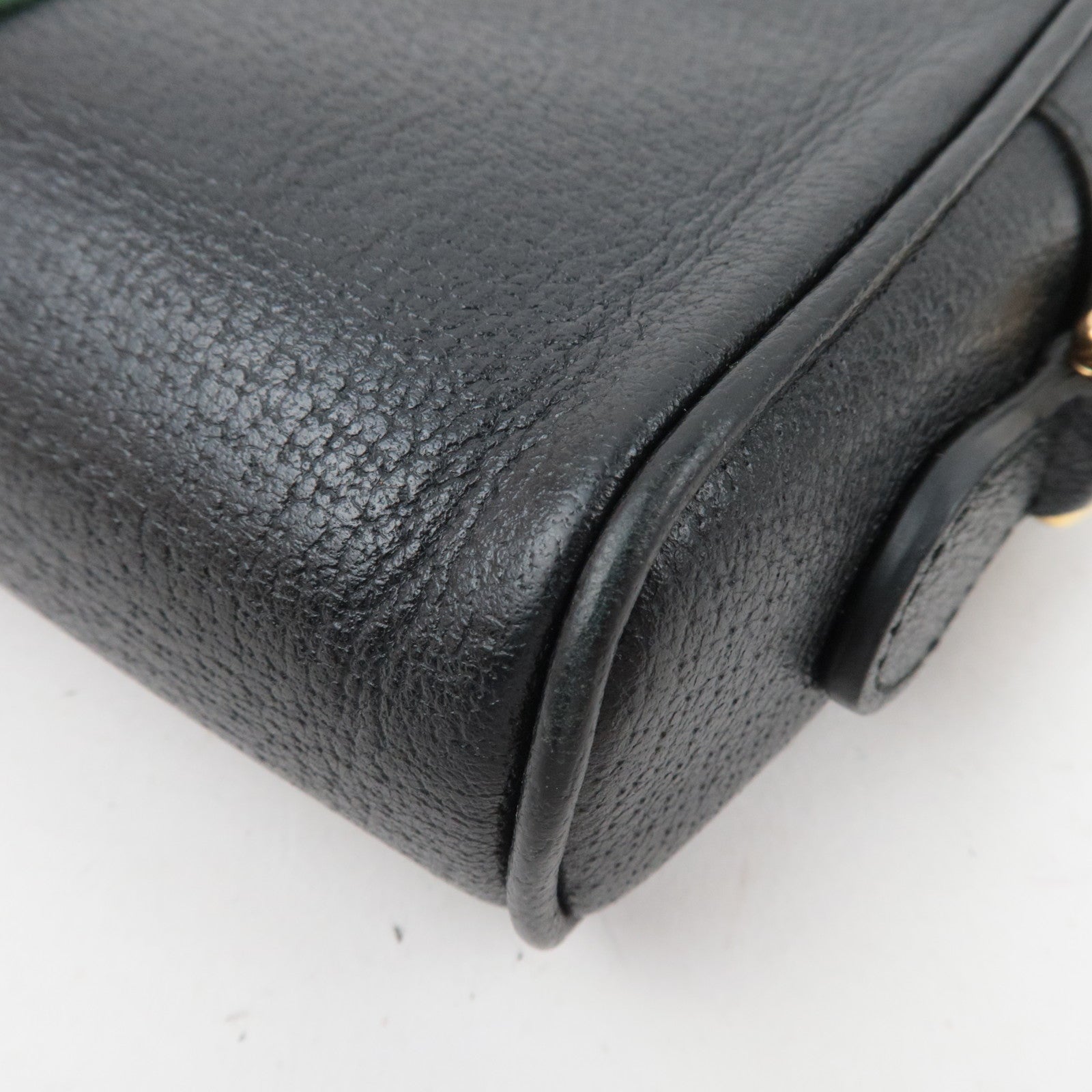 GUCCI Ophidia Sherry Shoulder Bag Black 517350
