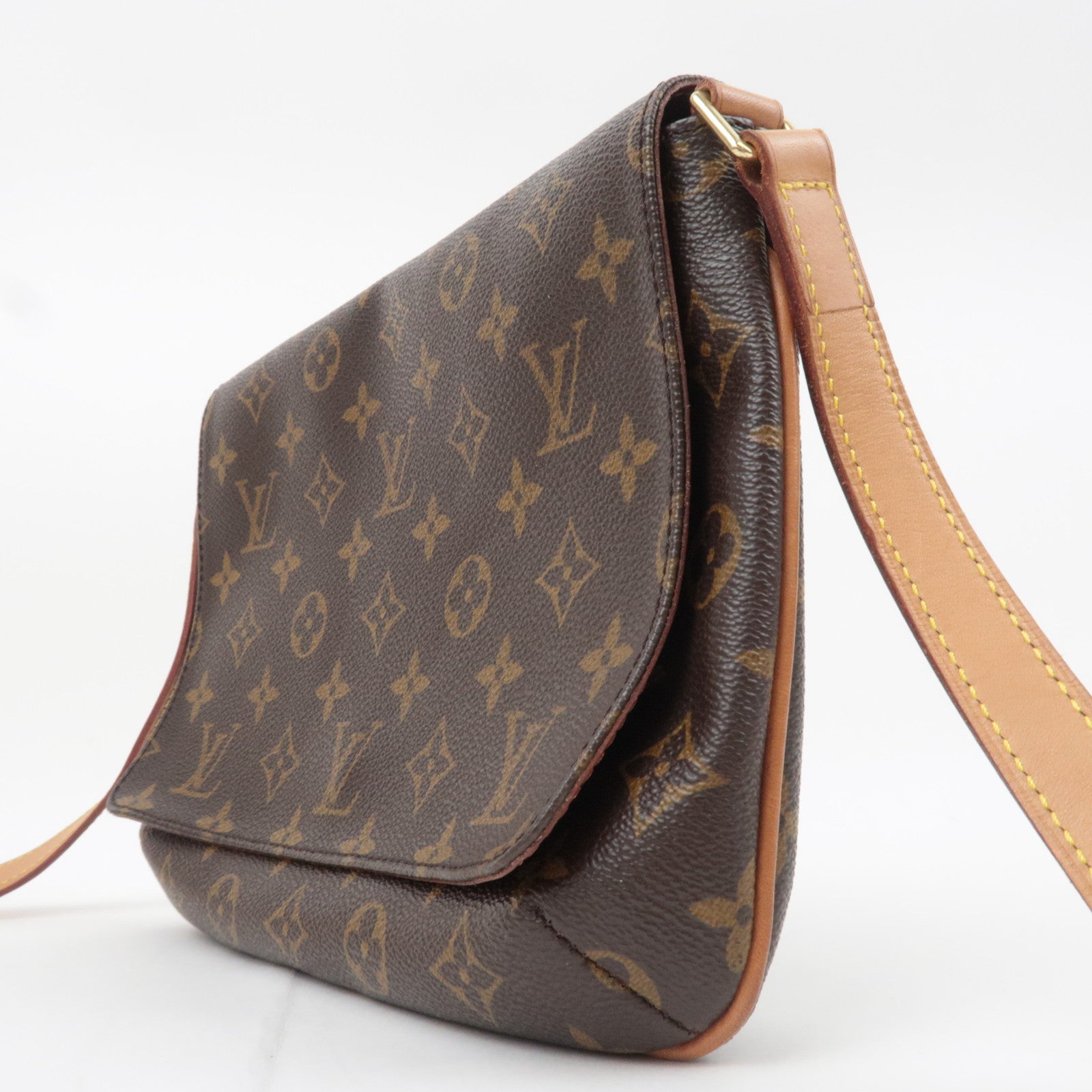 Louis Vuitton Monogram Musette Tango Long Shoulder Bag M51388