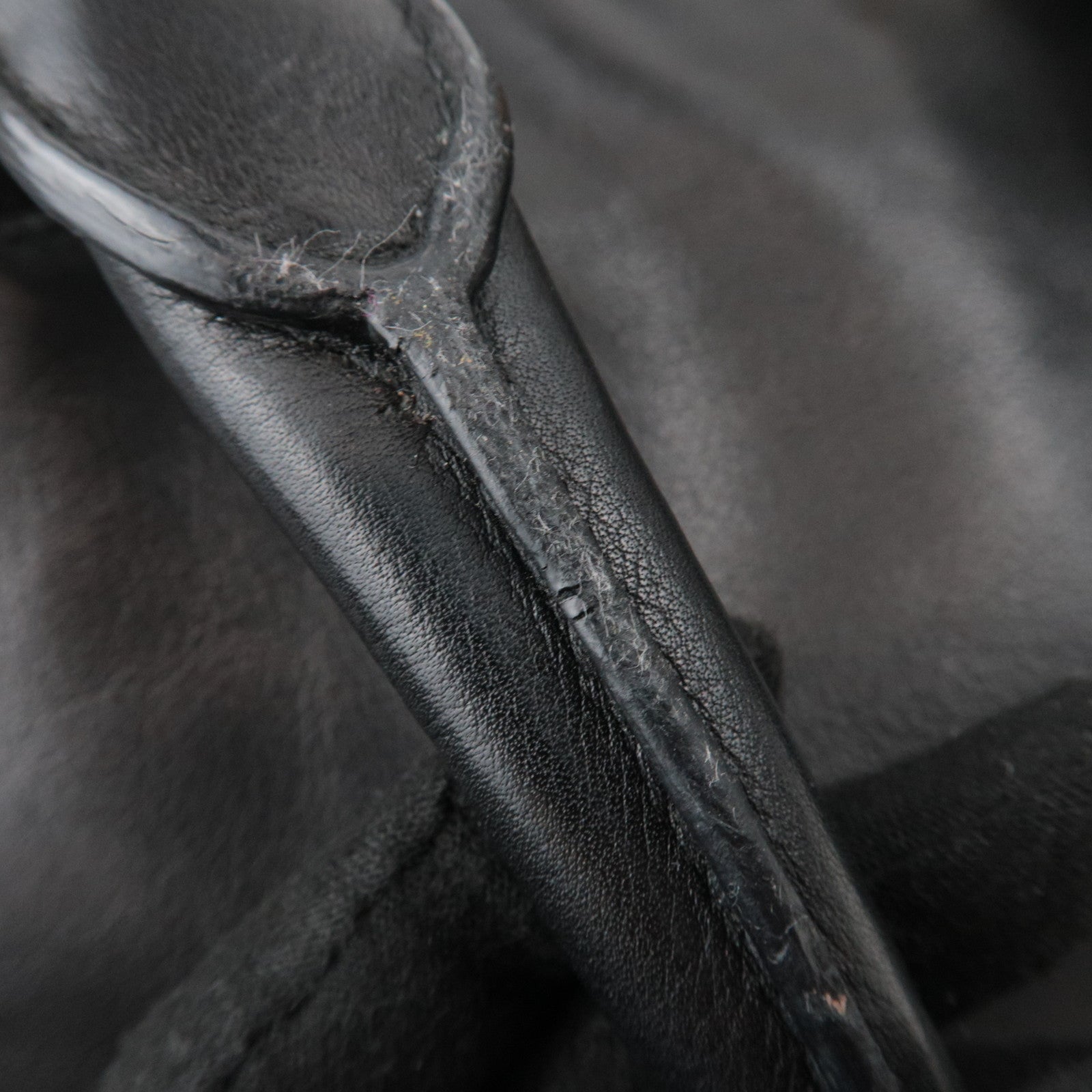 PRADA 2Way Leather Tote Bag Black