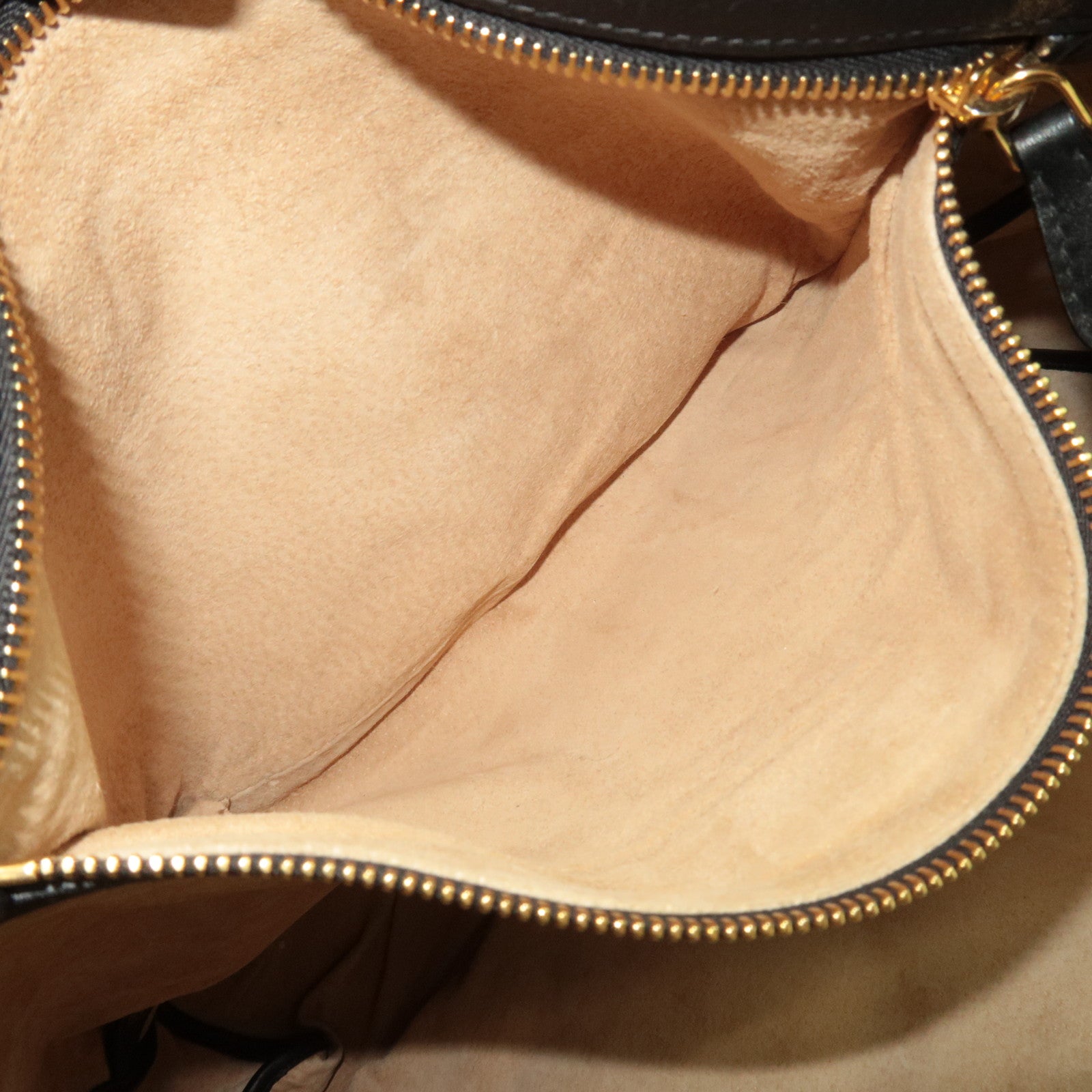 PRADA 2Way Leather Tote Bag Black