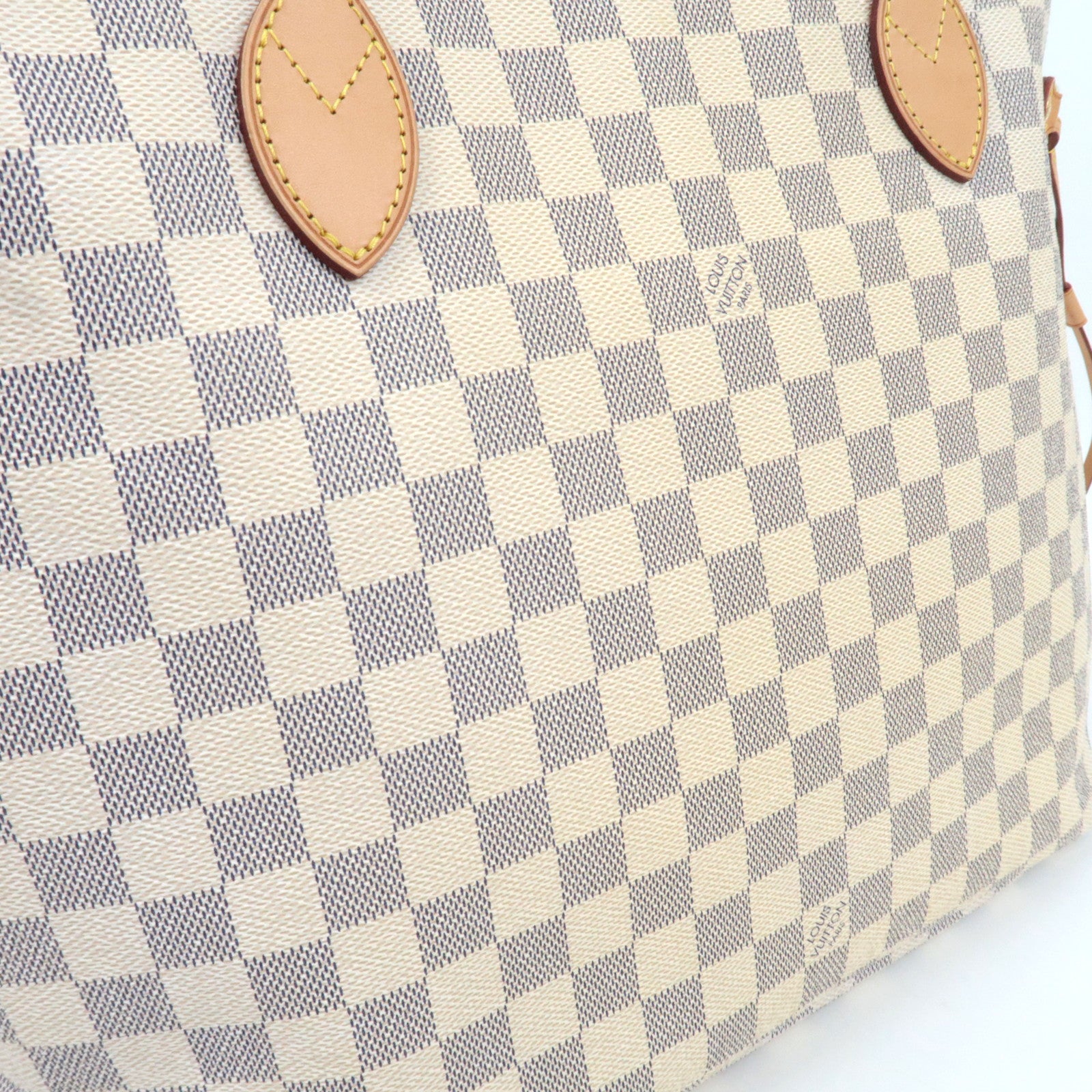Louis Vuitton Damier Azur Neverfull MM Tote Bag N41361