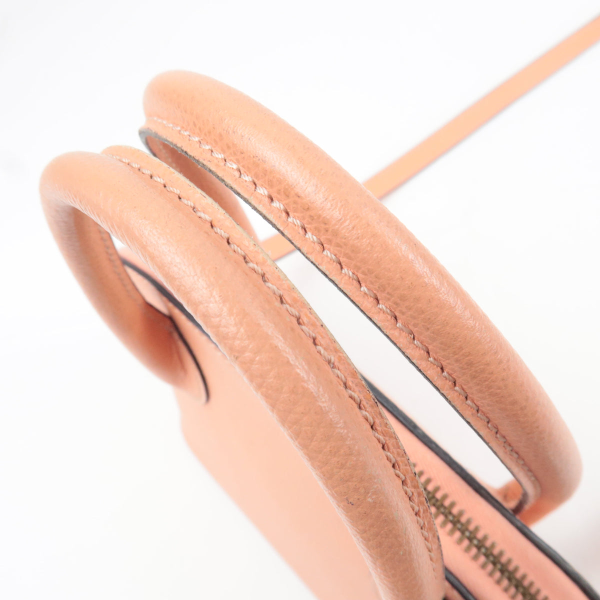 CELINE 2Way Leather Handbag Salmon Pink