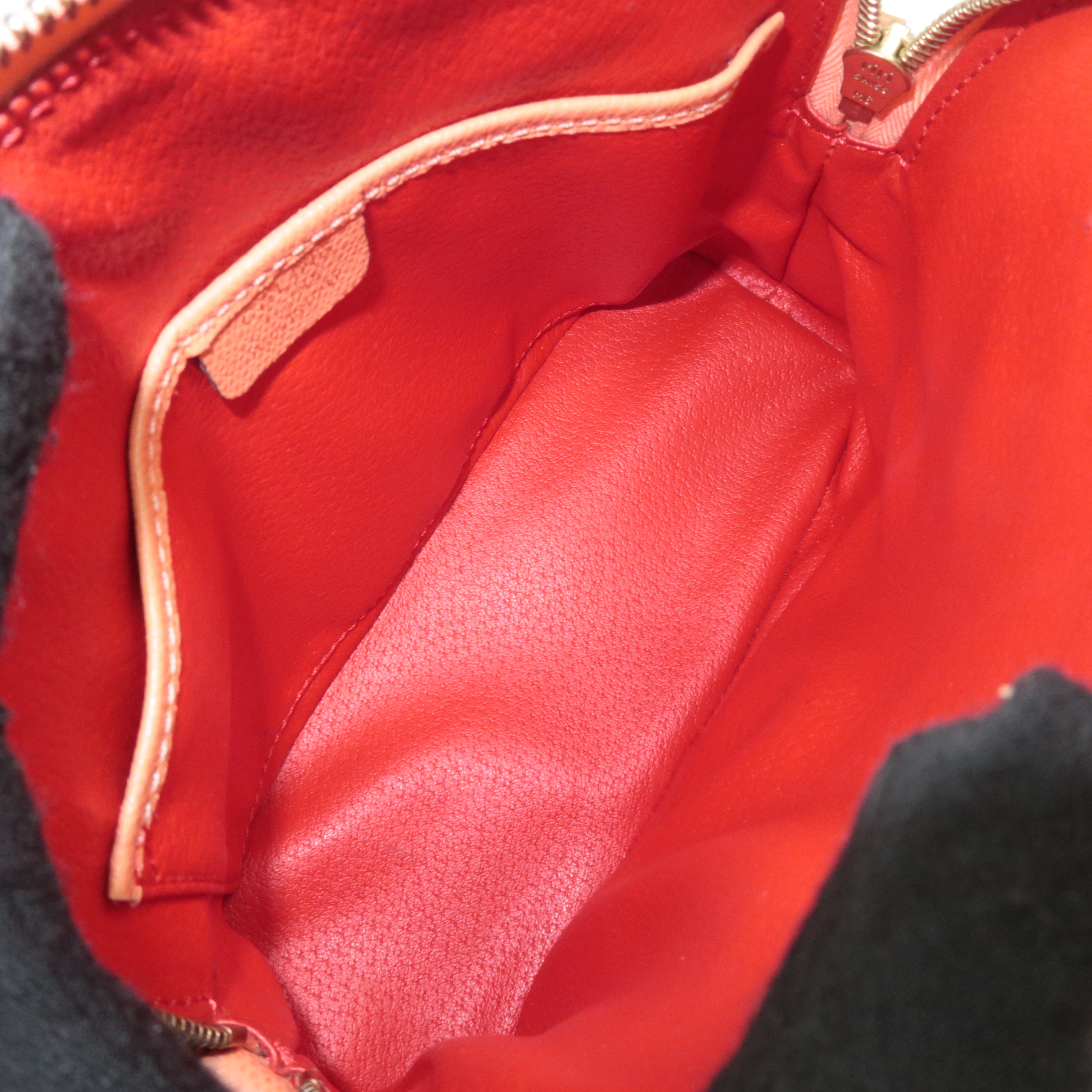 CELINE 2Way Leather Handbag Salmon Pink