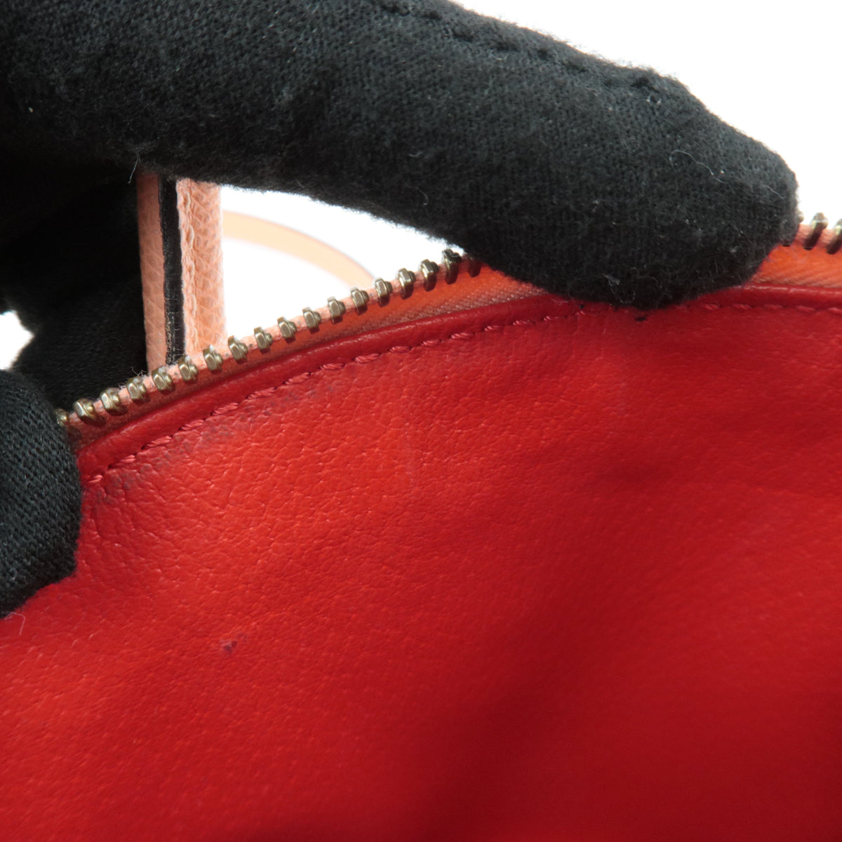 CELINE 2Way Leather Handbag Salmon Pink