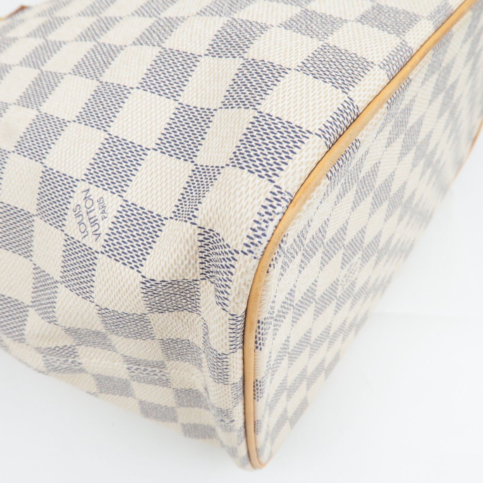 Louis Vuitton Damier Azur Saleya MM Tote Bag N51185