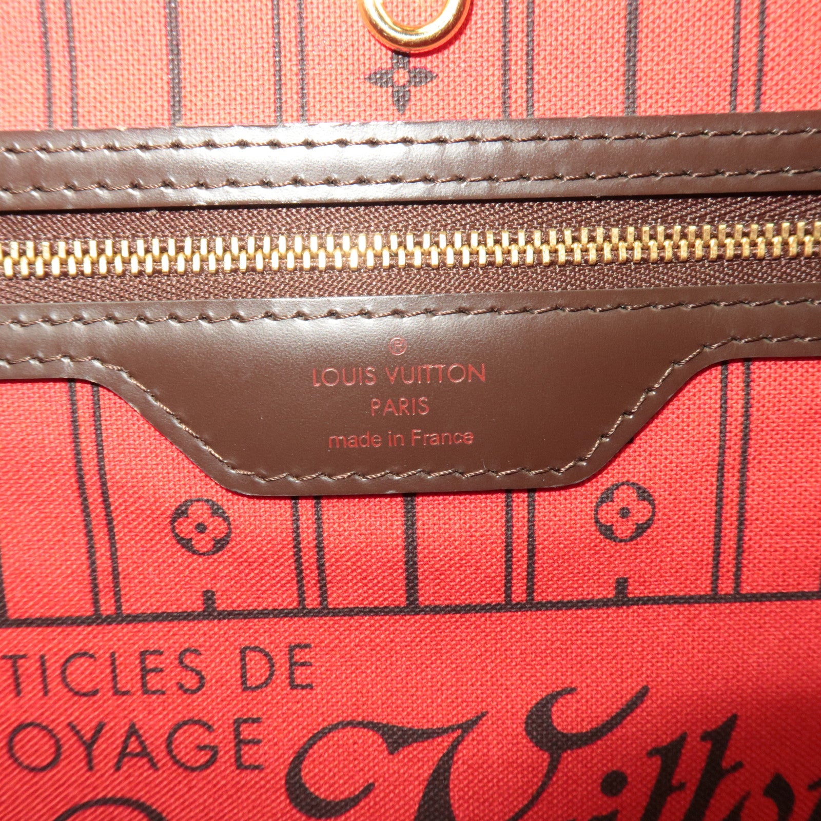 Louis Vuitton Damier Neverfull GM Tote Bag N51106