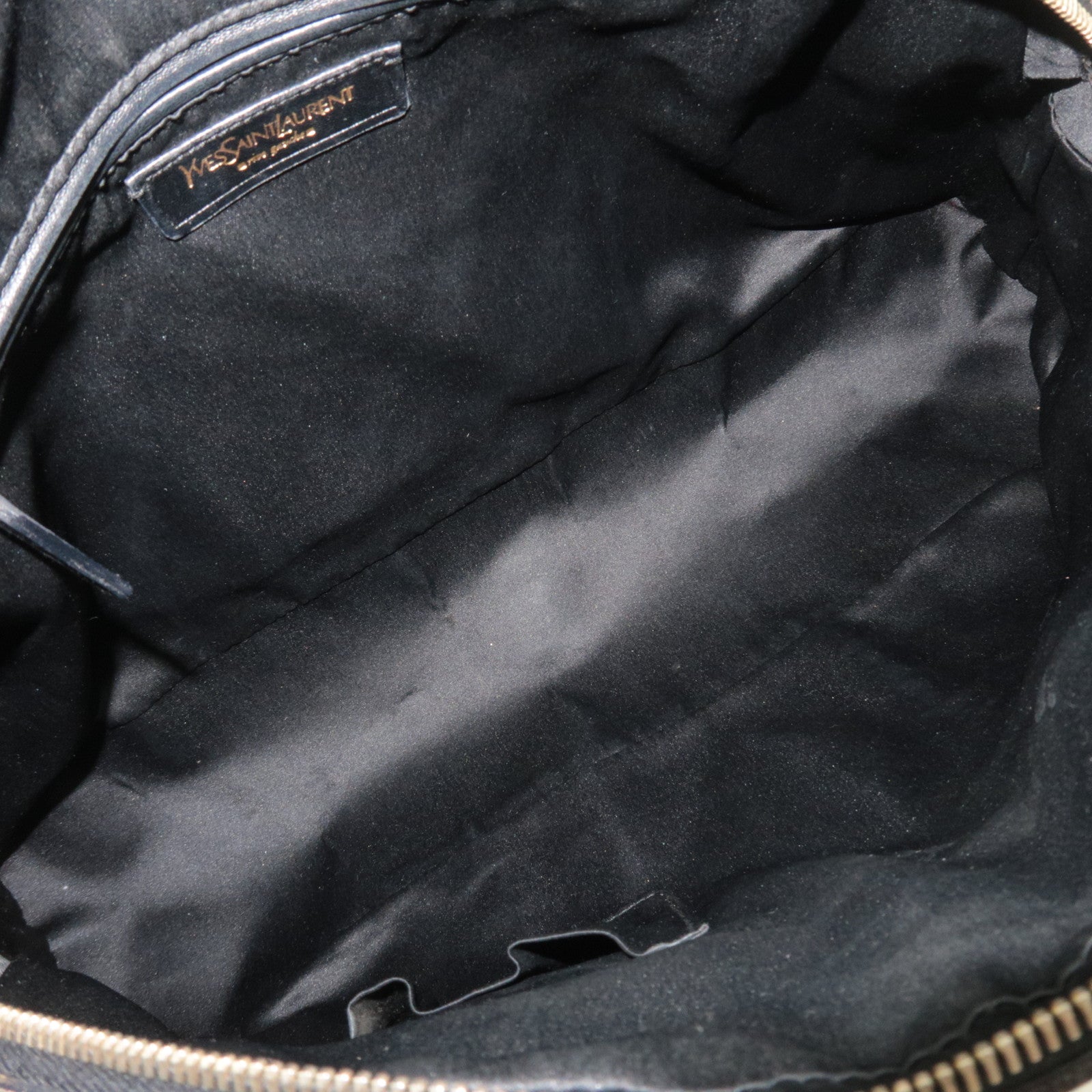 SAINT LAURENT YSL Muse Leather Handbag Black 156464