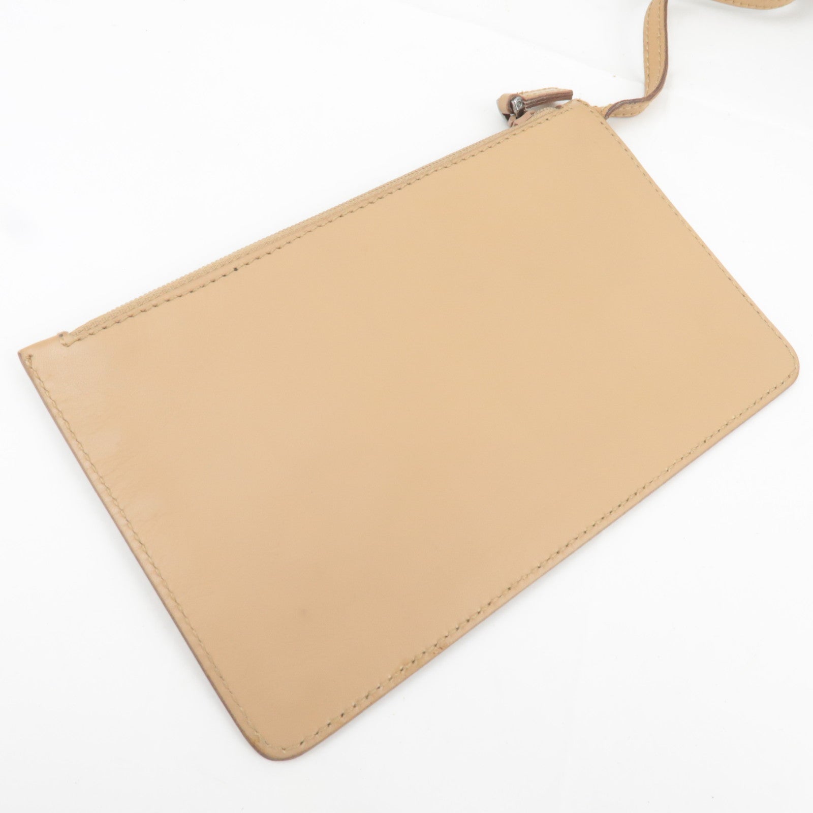 GUCCI Jackie Mesh Leather Shoulder Bag Beige 01719