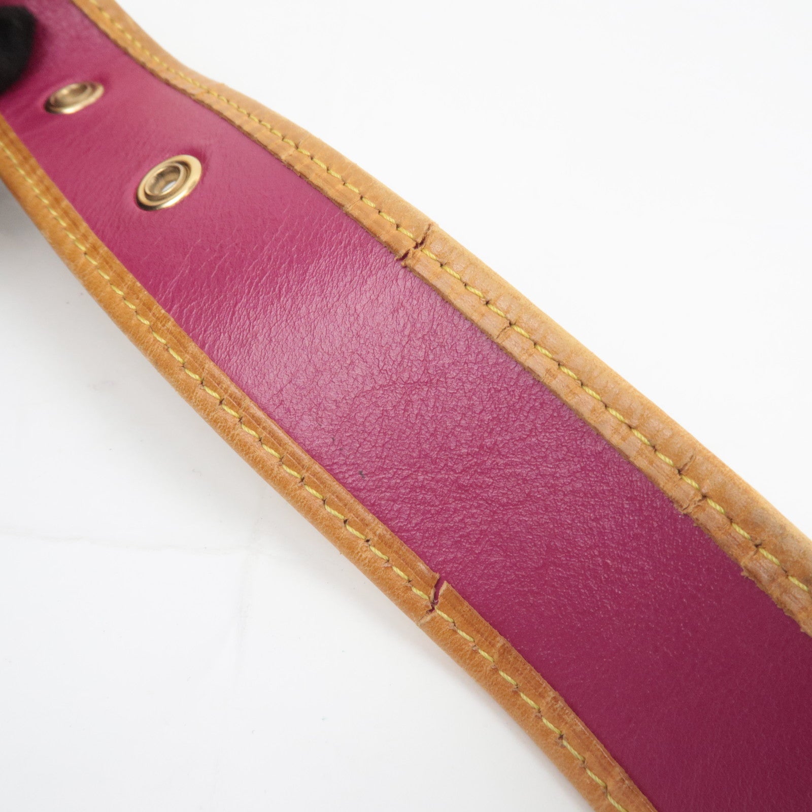 Louis Vuitton Monogram Perforated Musette Shoulder Bag Fuchsia M95172