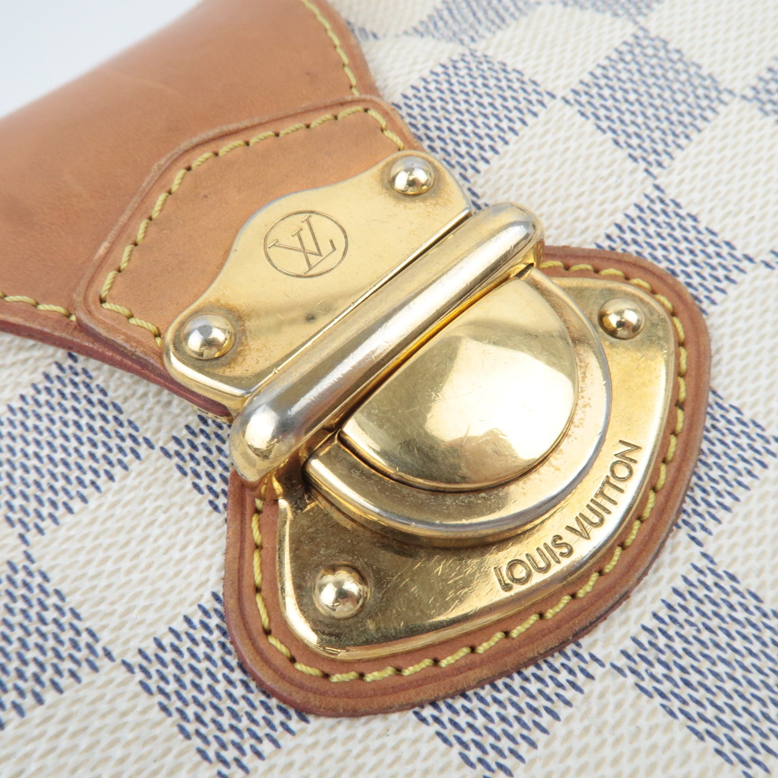 Louis Vuitton Damier Azur Stresa PM Shoulder Bag N42220