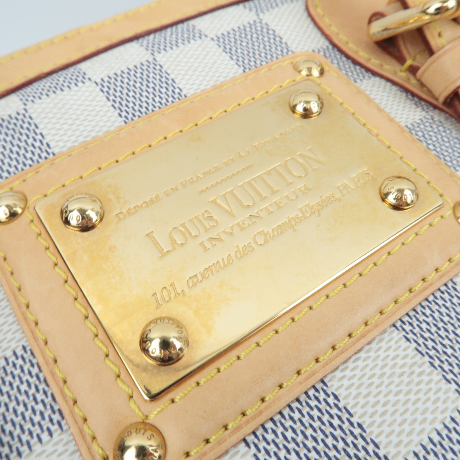 Louis Vuitton Damier Azur Berkeley Handbag N52001
