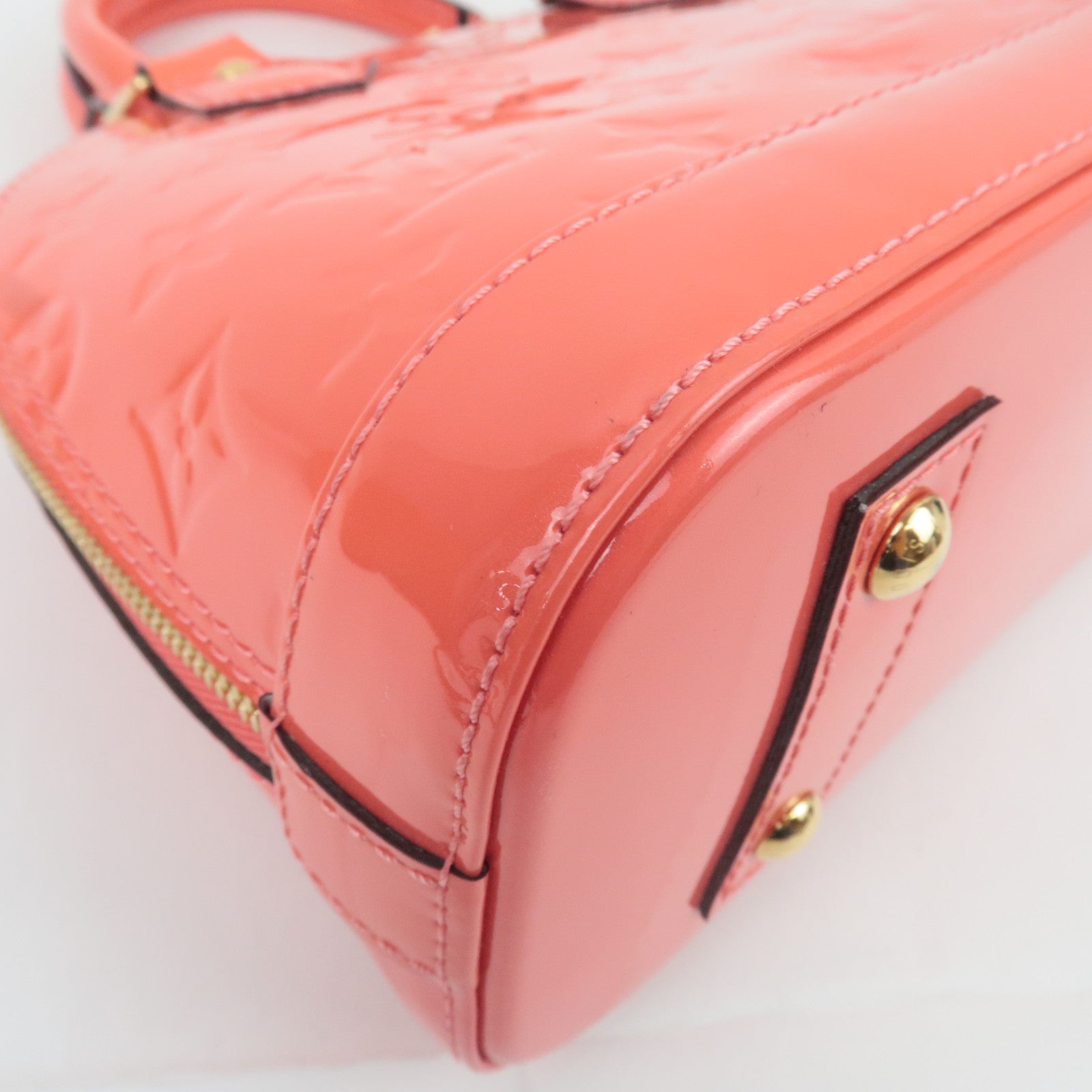 Louis Vuitton Monogram Vernis Alma BB Handbag M90259