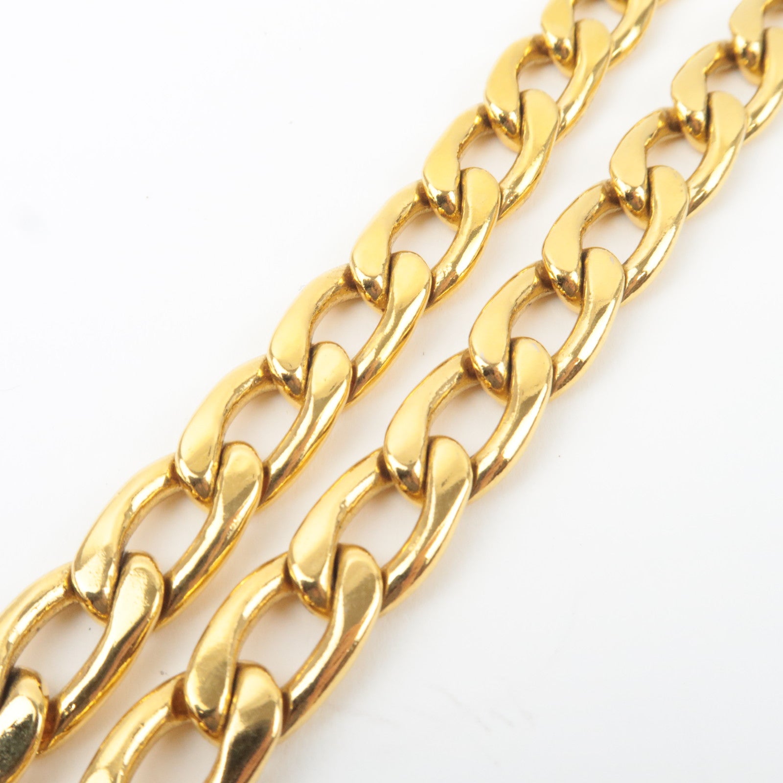 CHANEL Coin Charm Chain Belt Full Length 83cm Gold● Color