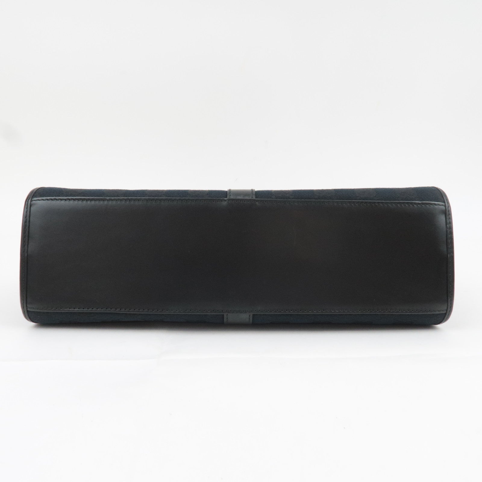 GUCCI Jackie GG Canvas Shoulder Bag Black 002.1067