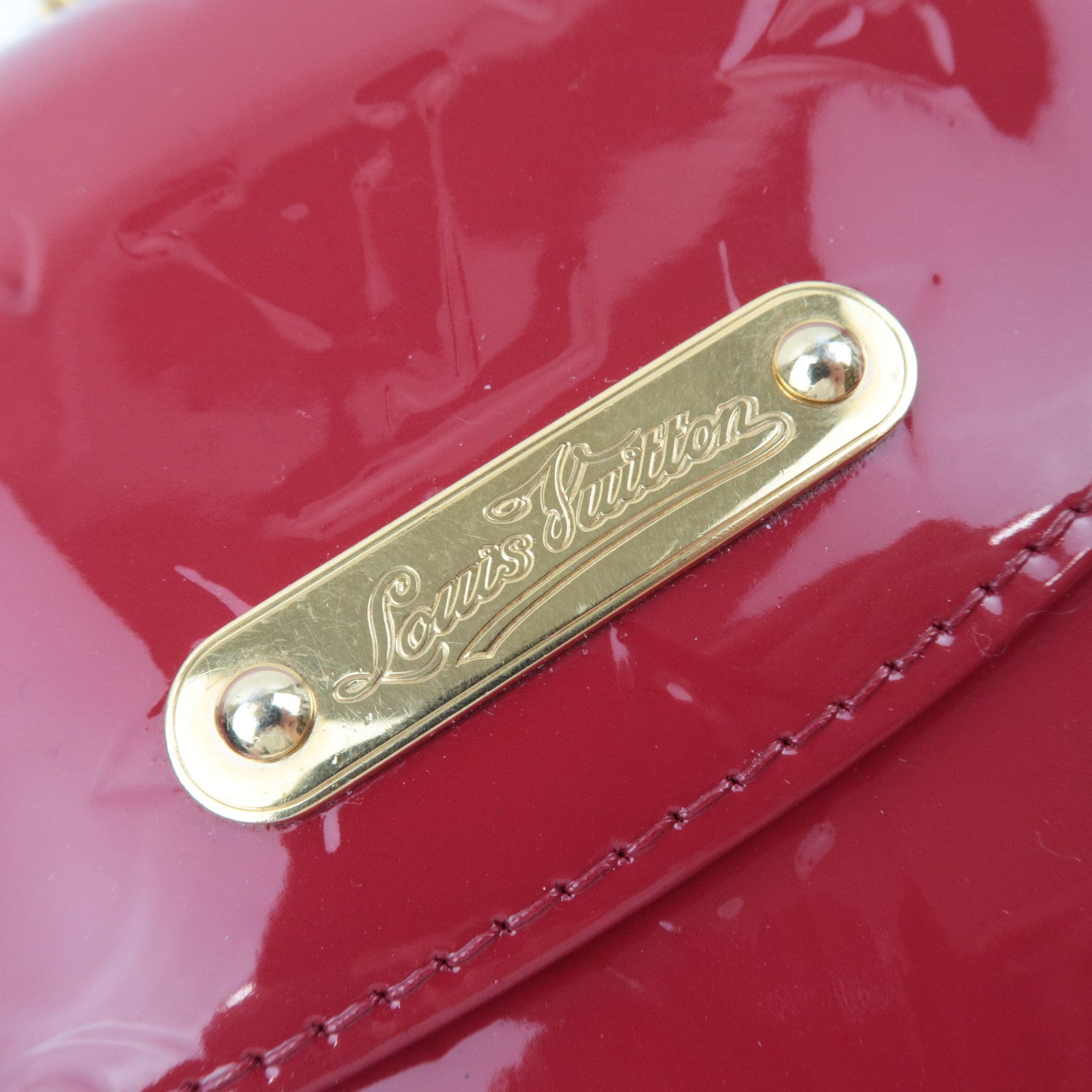 Louis Vuitton Monogram Vernis Belle Aile Shoulder Bag Pomme D'Amour M93614