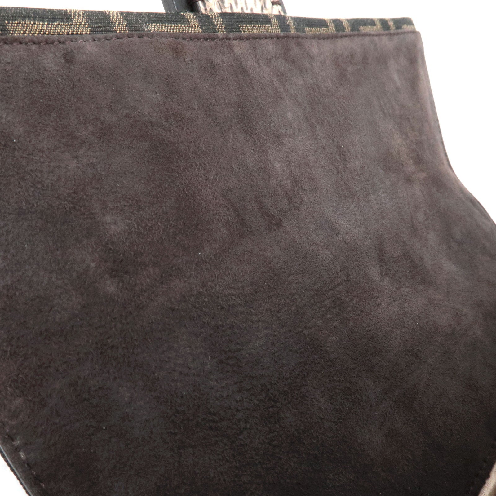 FENDI Zucca Bijou Mamma Baguette Shoulder Bag 8BR600