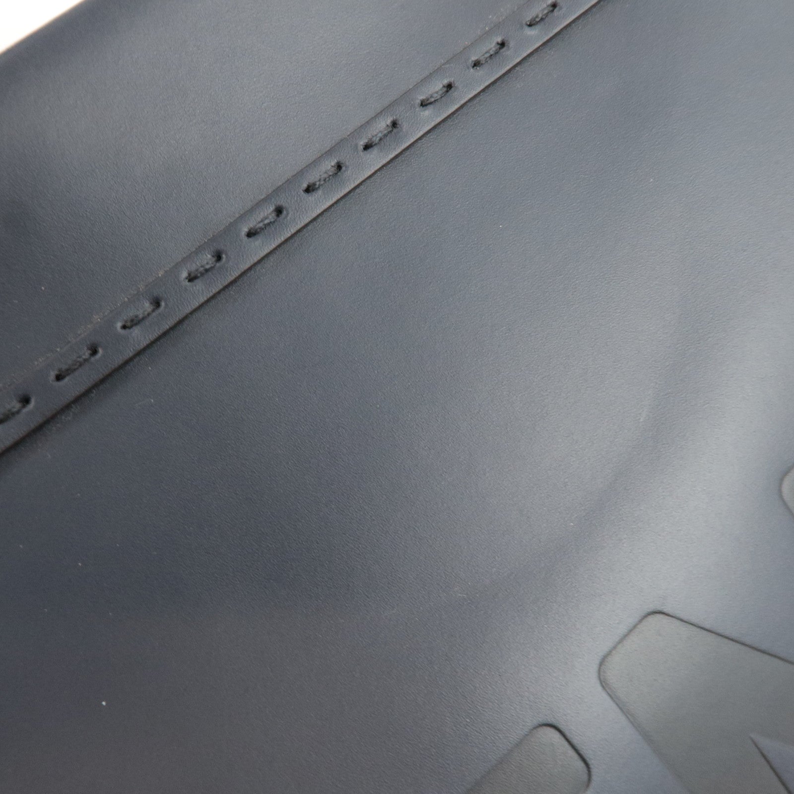 FENDI Sunshine Medium 2Way Leather Tote Bag Dark Navy 8BH386