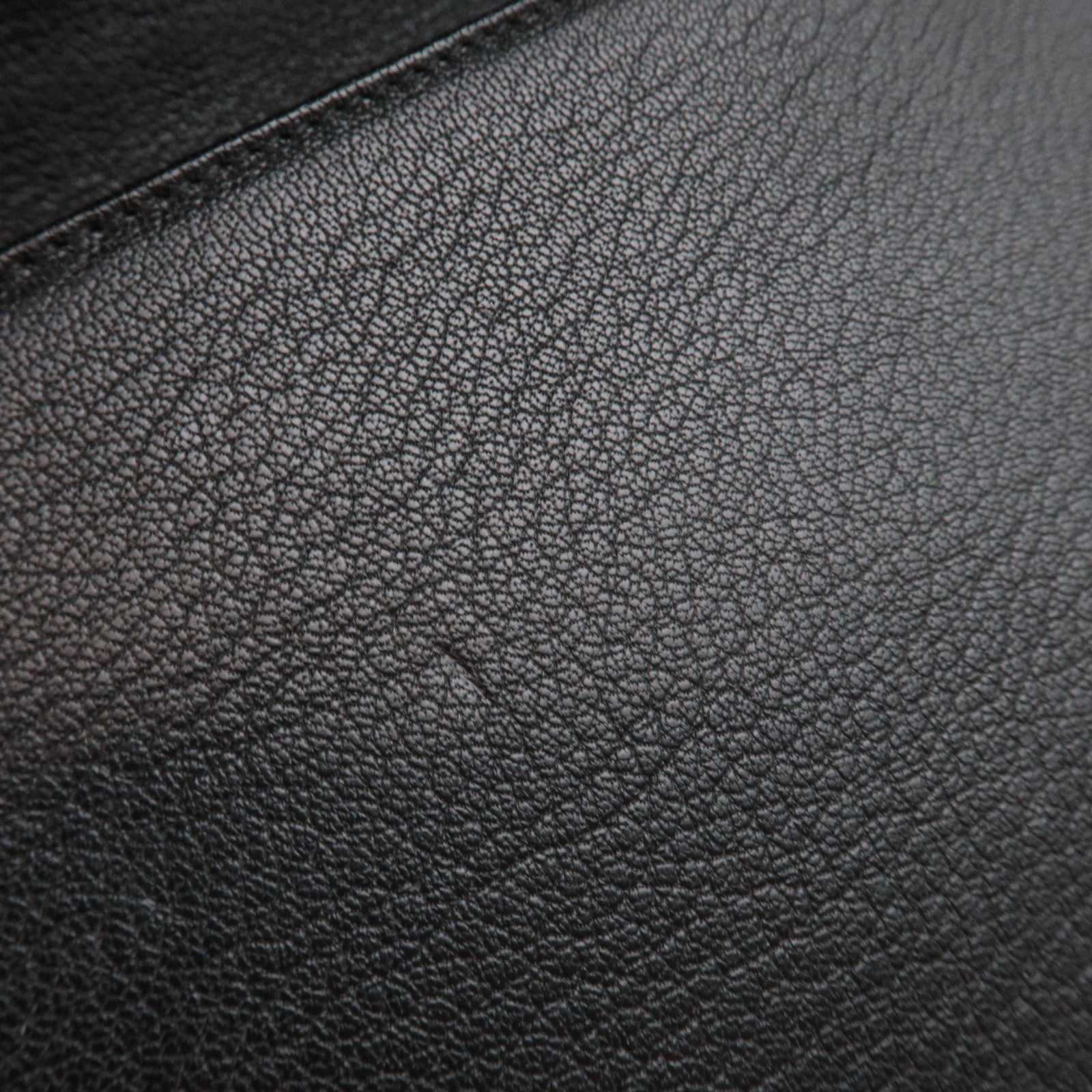 CHANEL Boy Chanel 28 Leather Chain Shoulder Bag Black Vintage Silver HDW