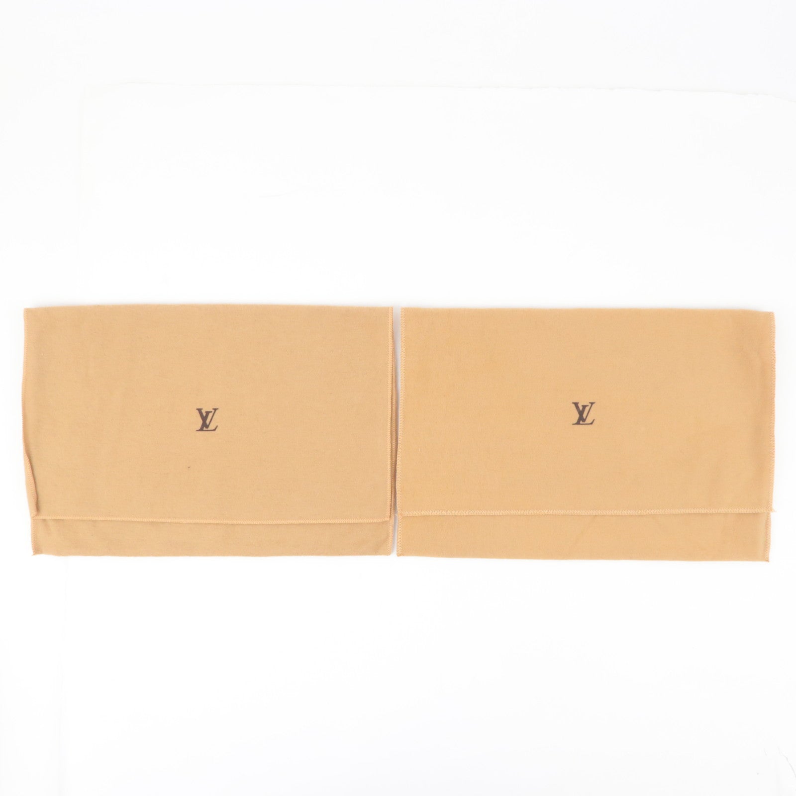 Louis Vuitton Set of 10 Cotton Dust Bag Beige