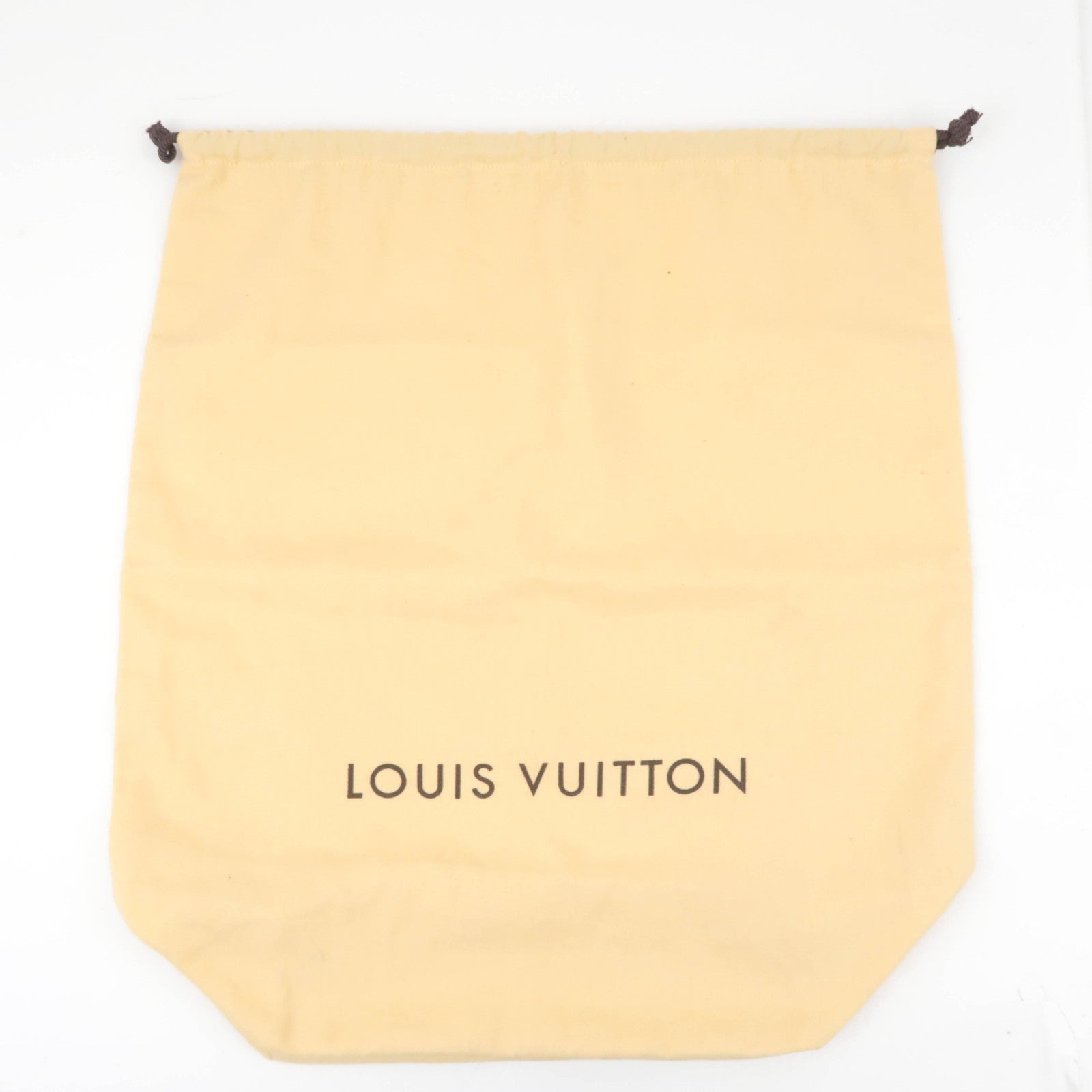 Louis Vuitton Set of 10 Cotton Dust Bag Beige